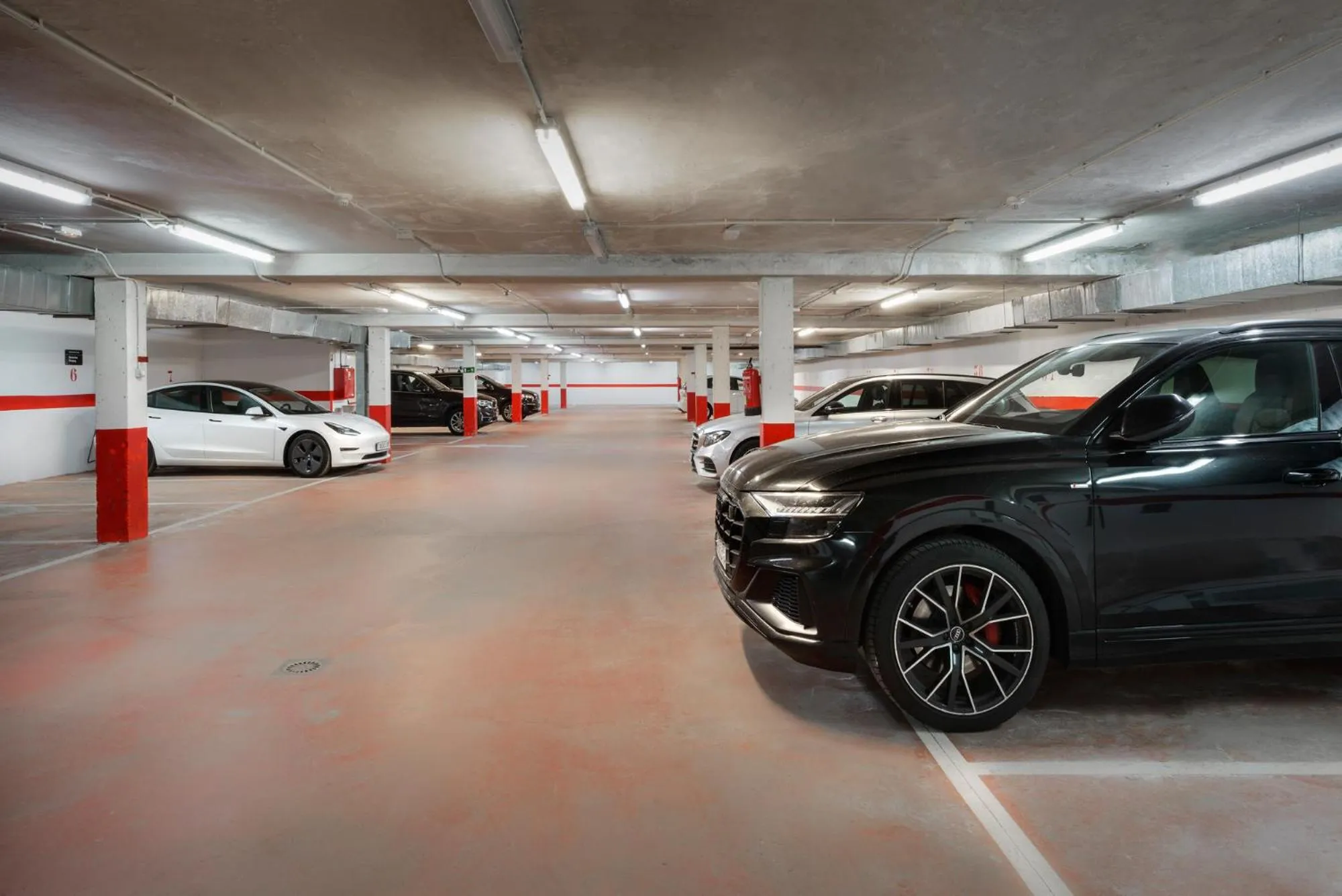 Parking in Hotel Saliecho