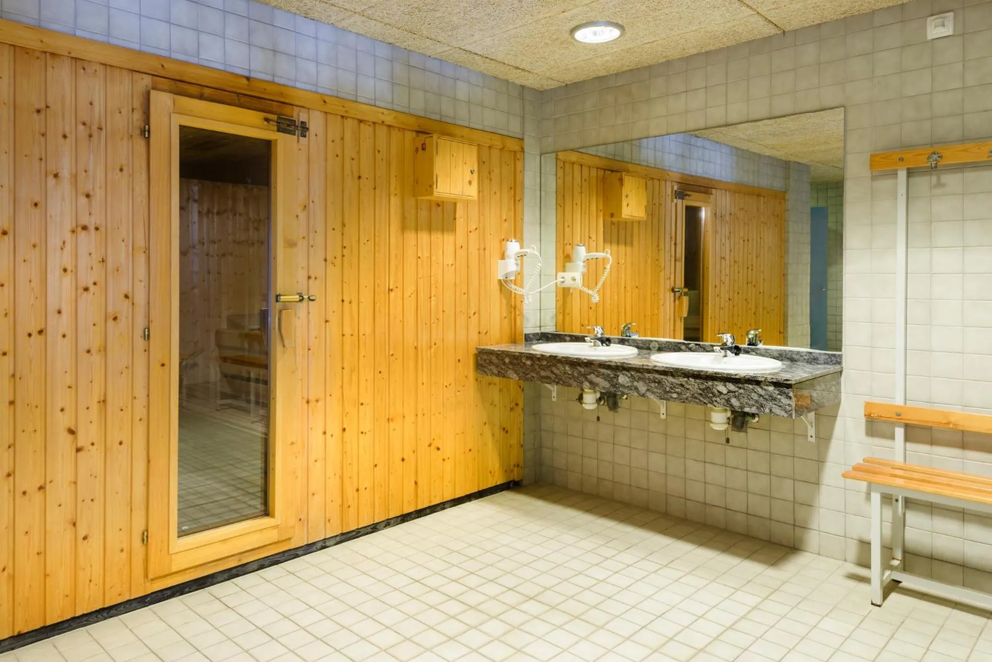Sauna in Hotel Saliecho