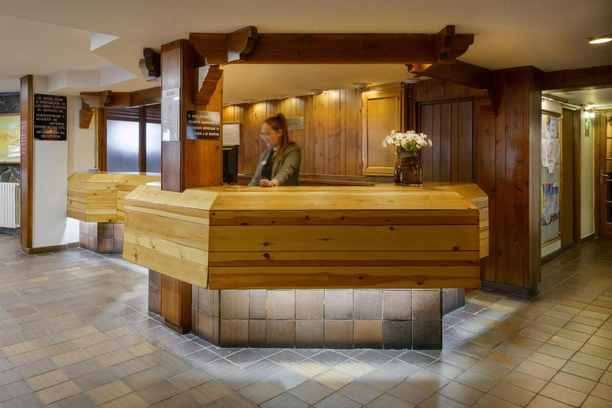 Lobby or reception in Hotel Nievesol