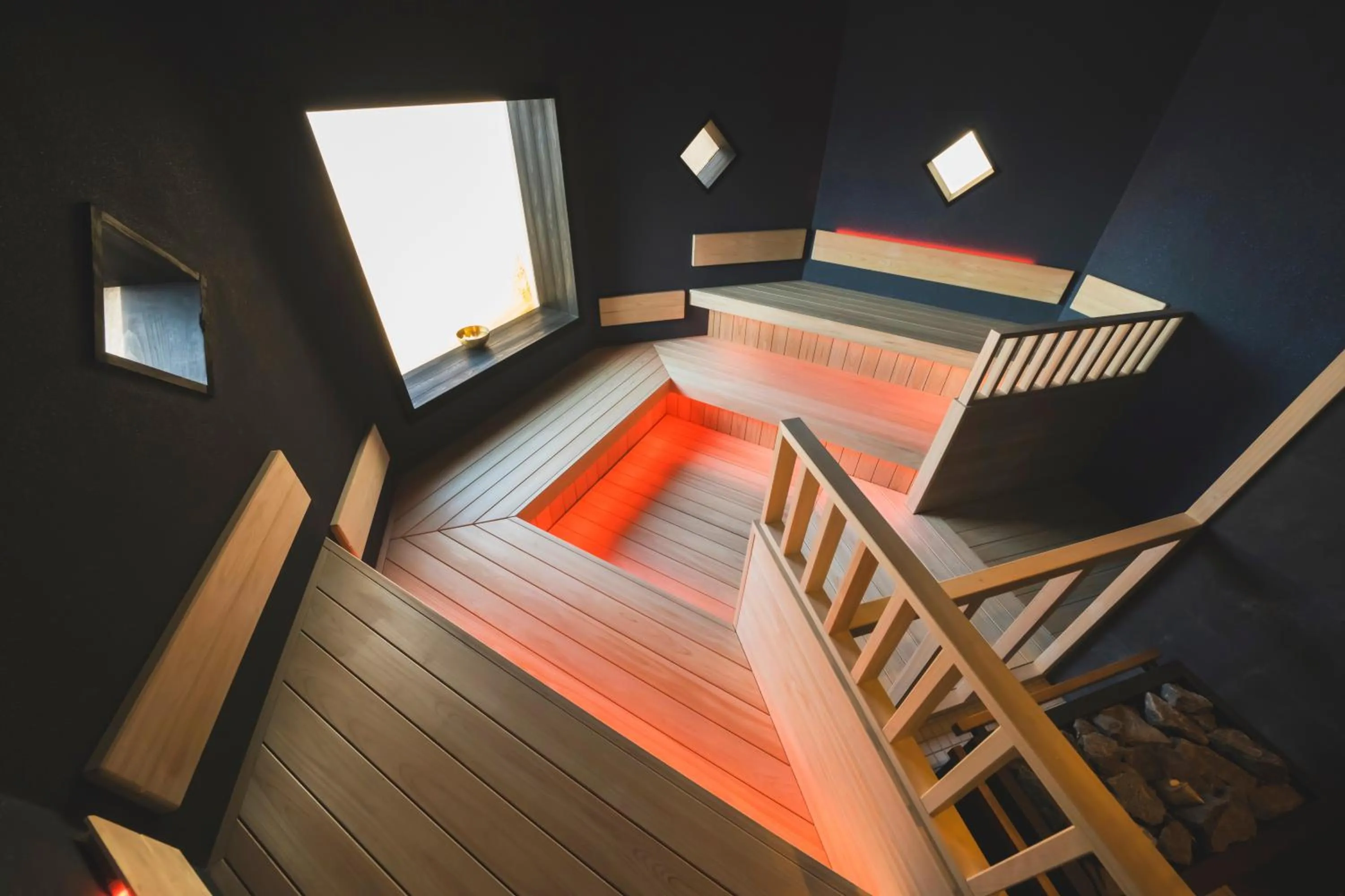 Sauna in GLAMPREMIER Setouchi