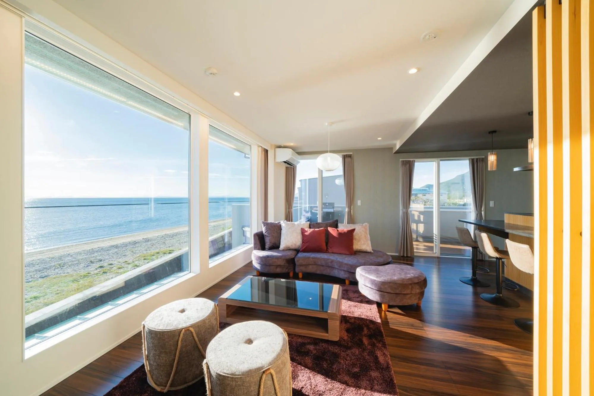 Sea view in GLAMPREMIER Setouchi