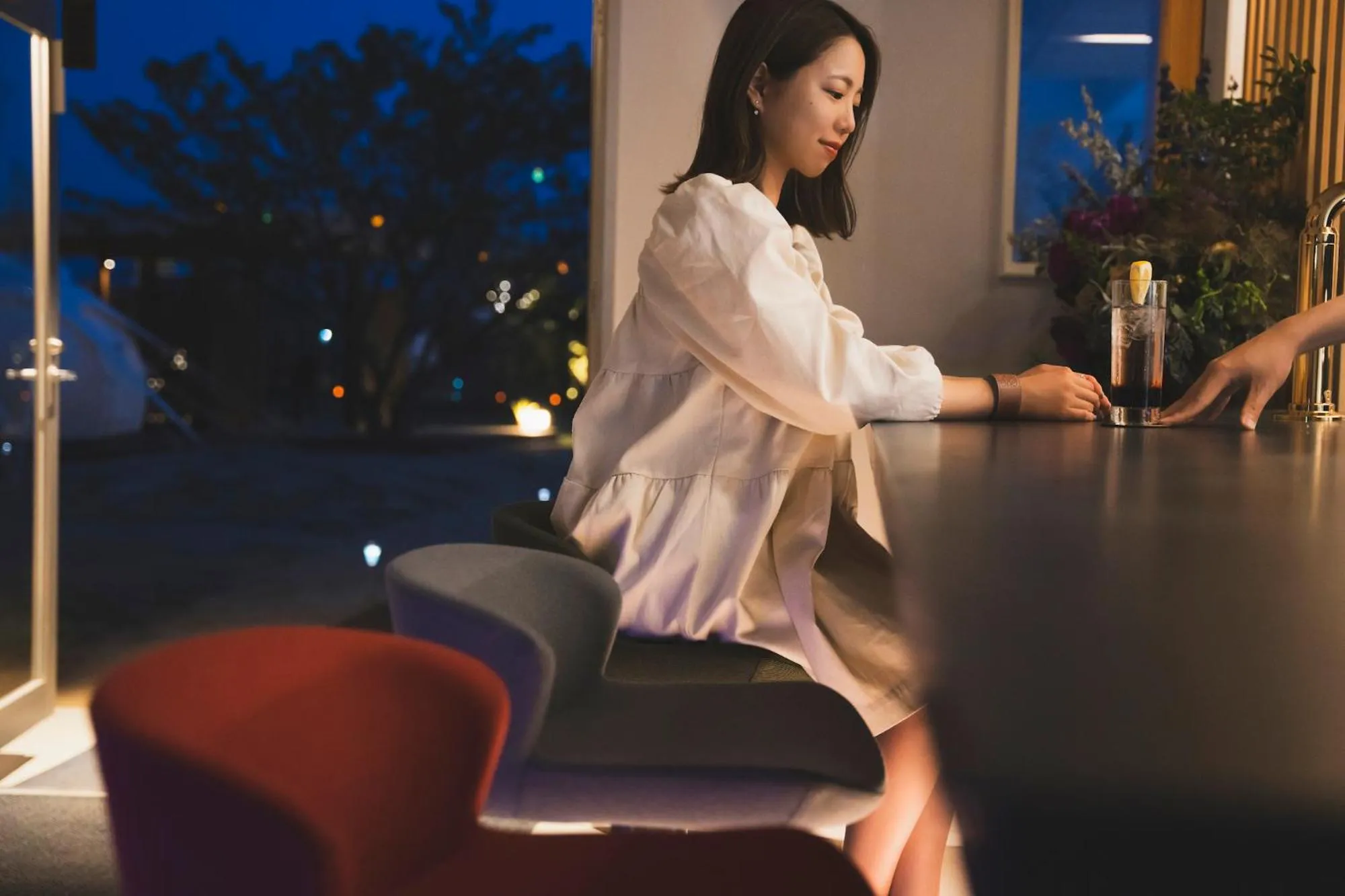 Night in GLAMPREMIER Setouchi