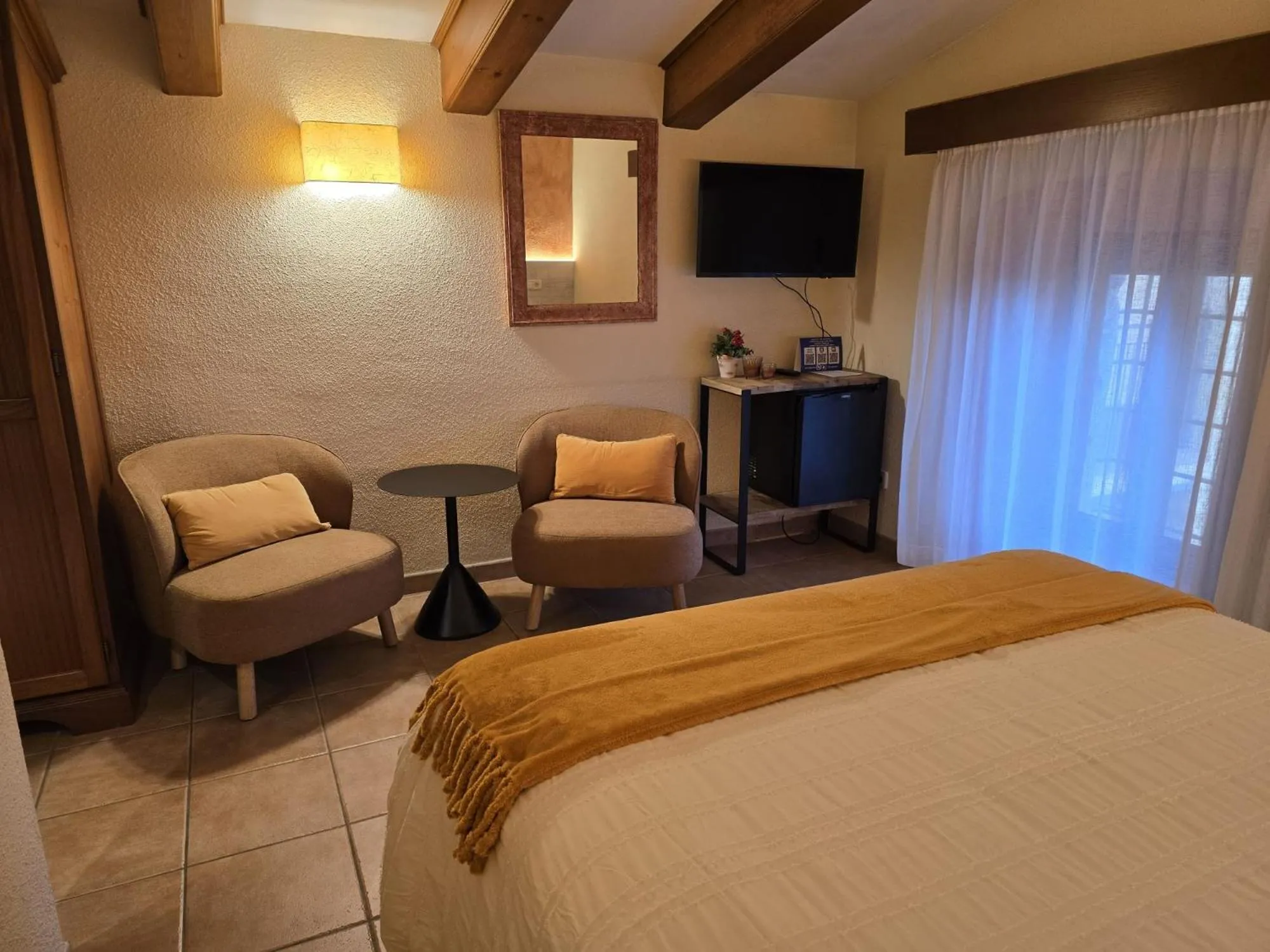 Bed in Hotel Sant Joan