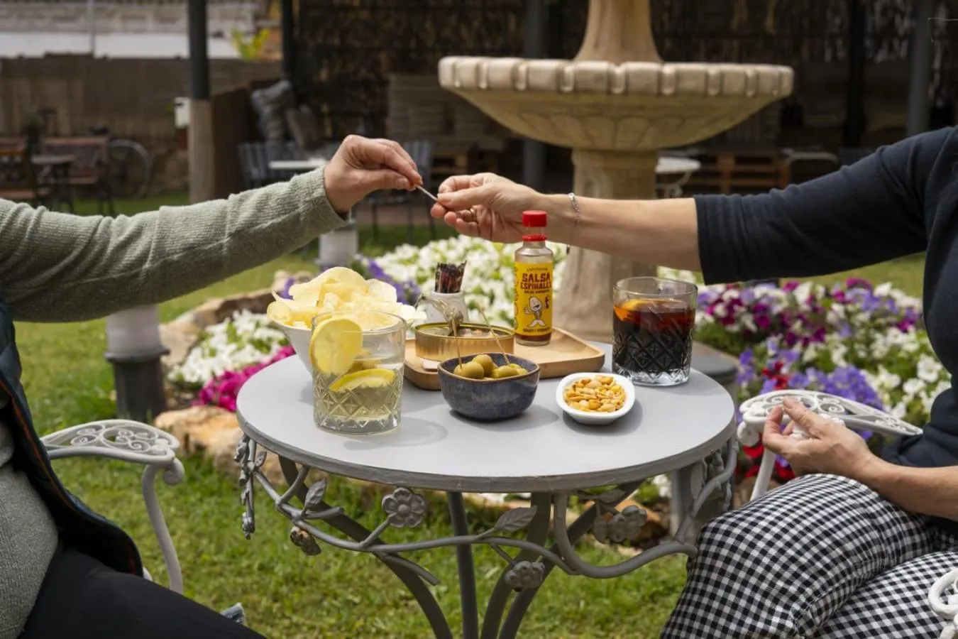 Garden in Hotel Sant Joan
