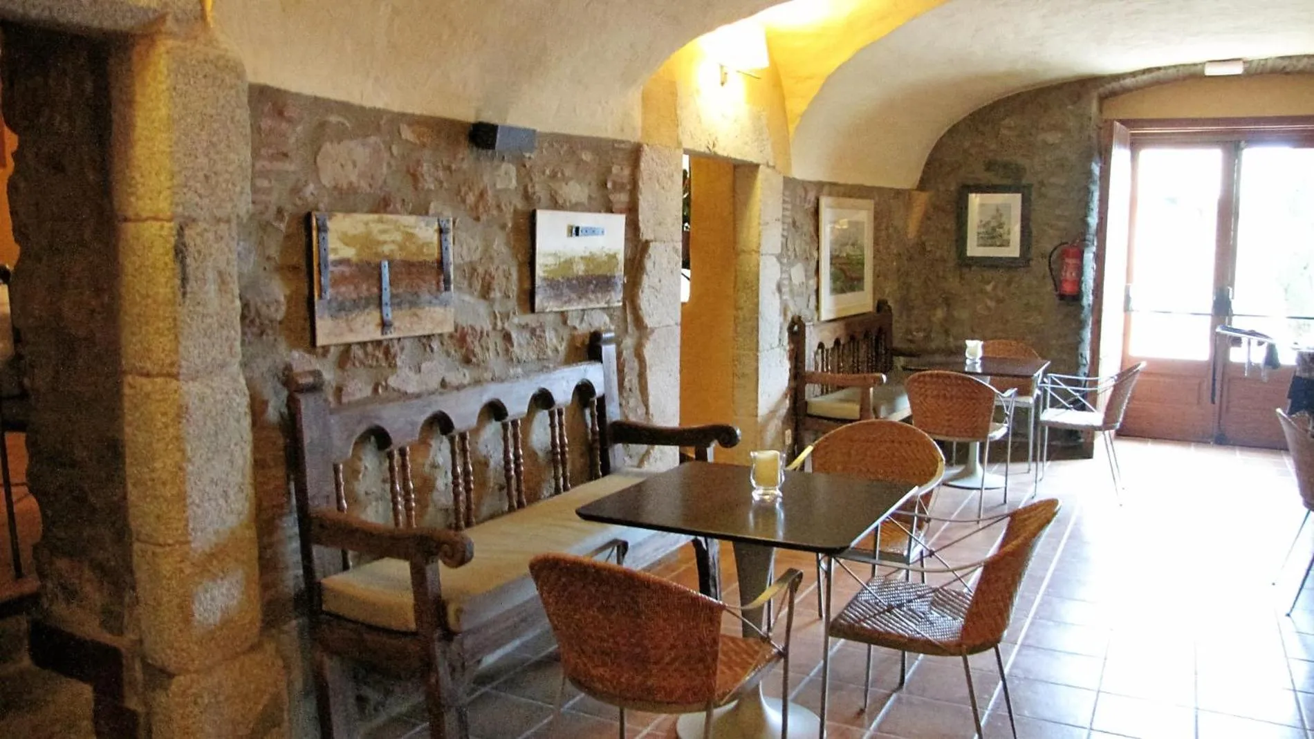 Lounge or bar in Hotel Sant Joan