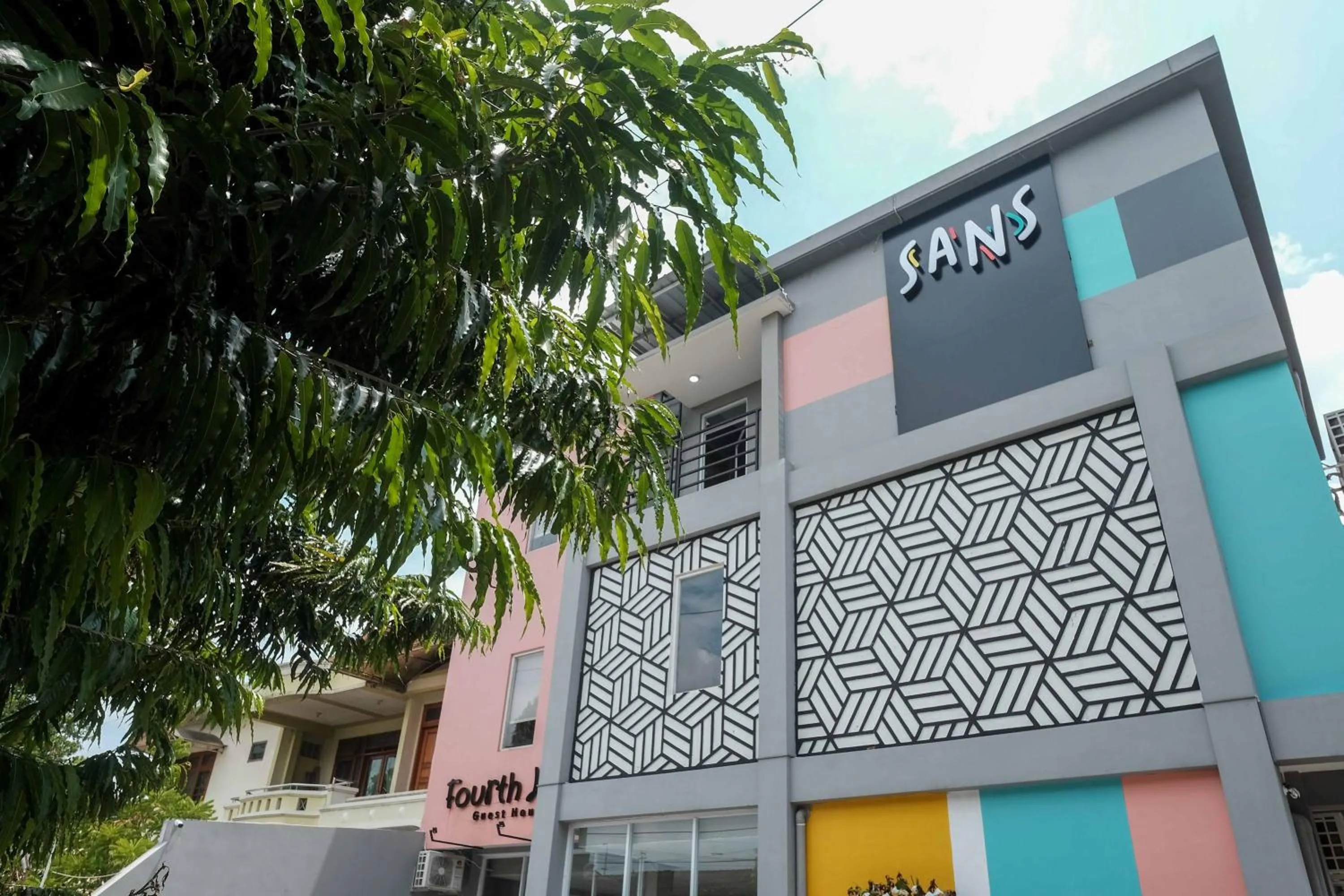 Property building in Sans Hotel Fourth Loft Solo