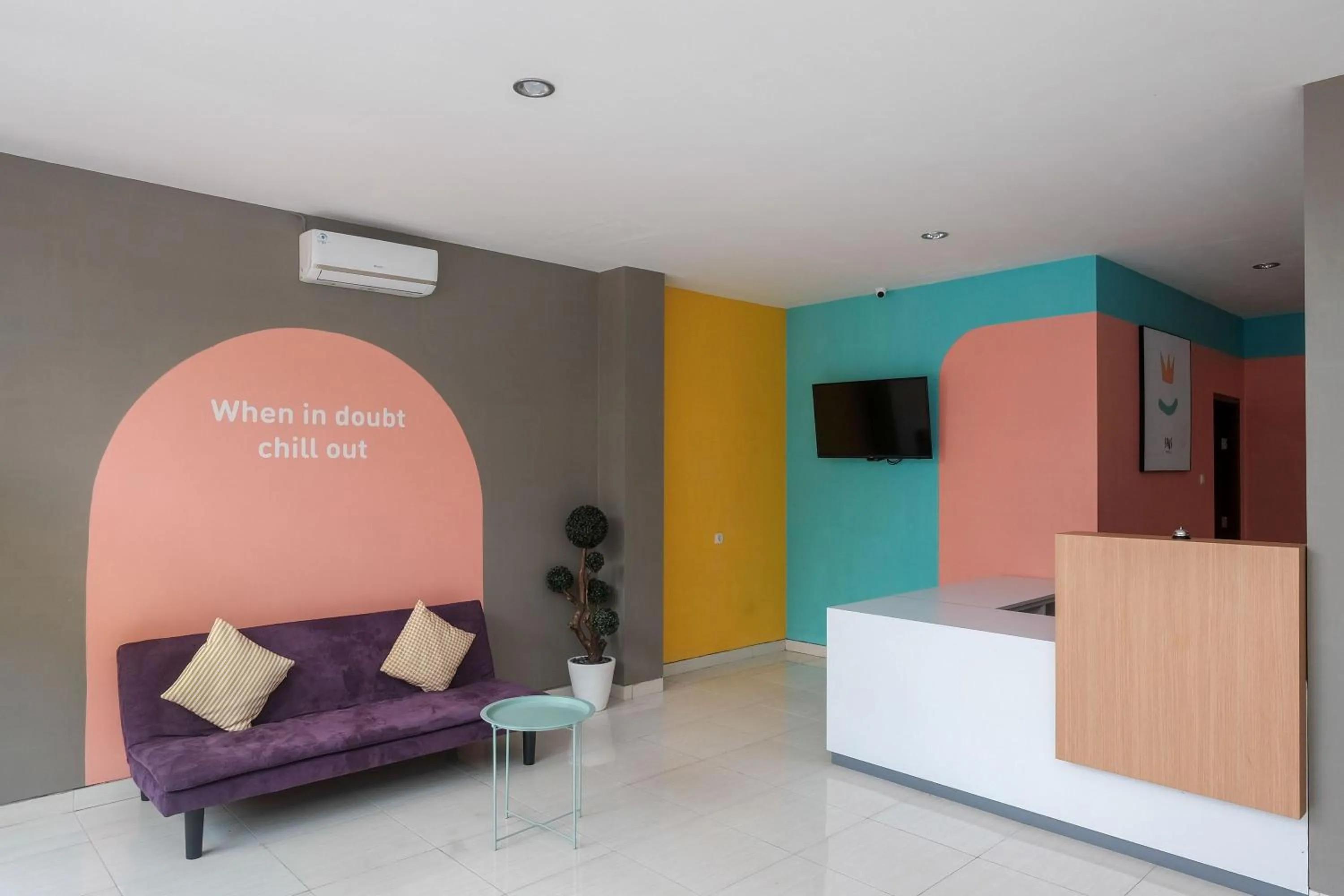 Lobby or reception in Sans Hotel Fourth Loft Solo