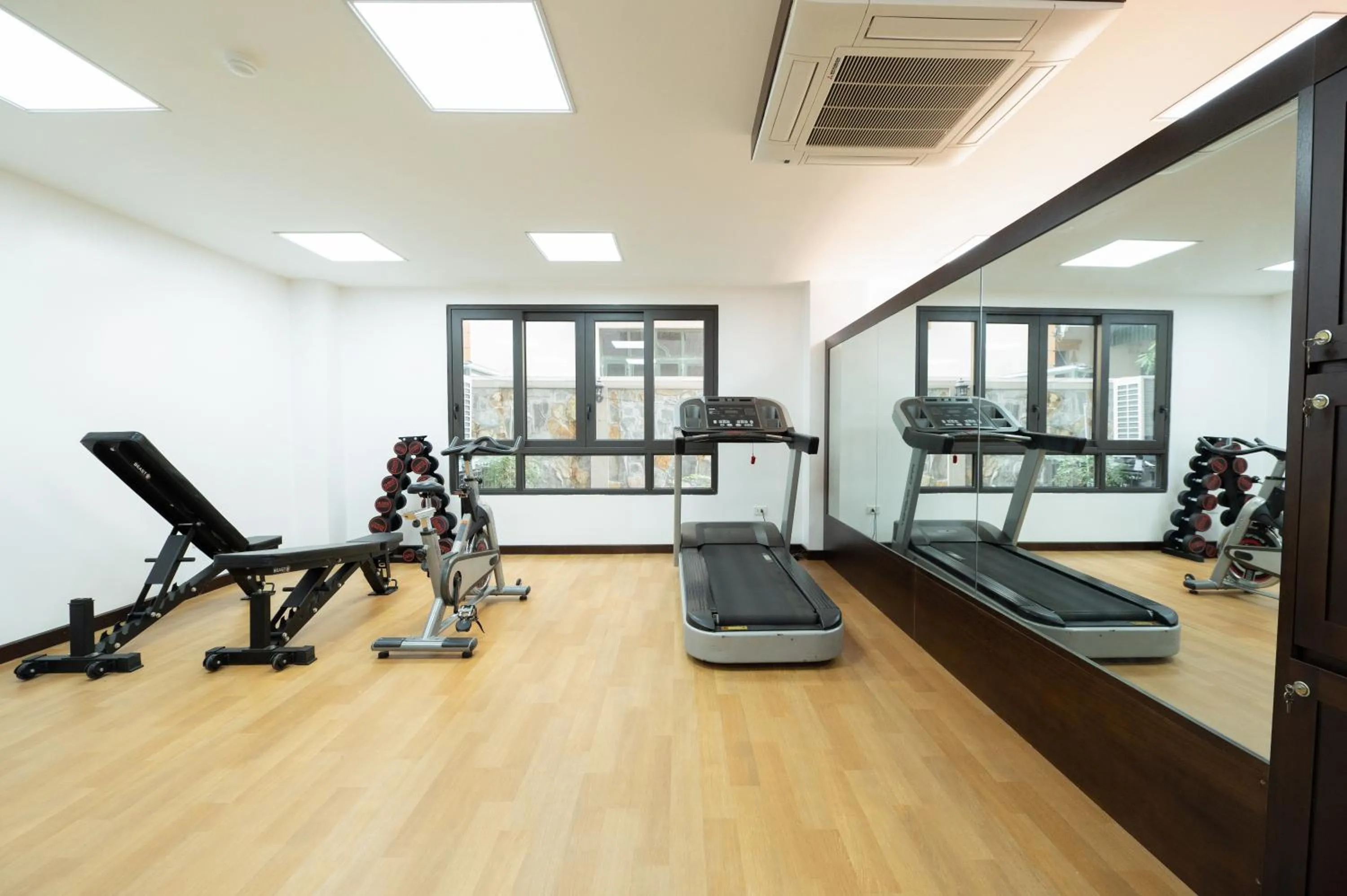 Fitness centre/facilities in FLESTA Doi Can Serviced Apartment