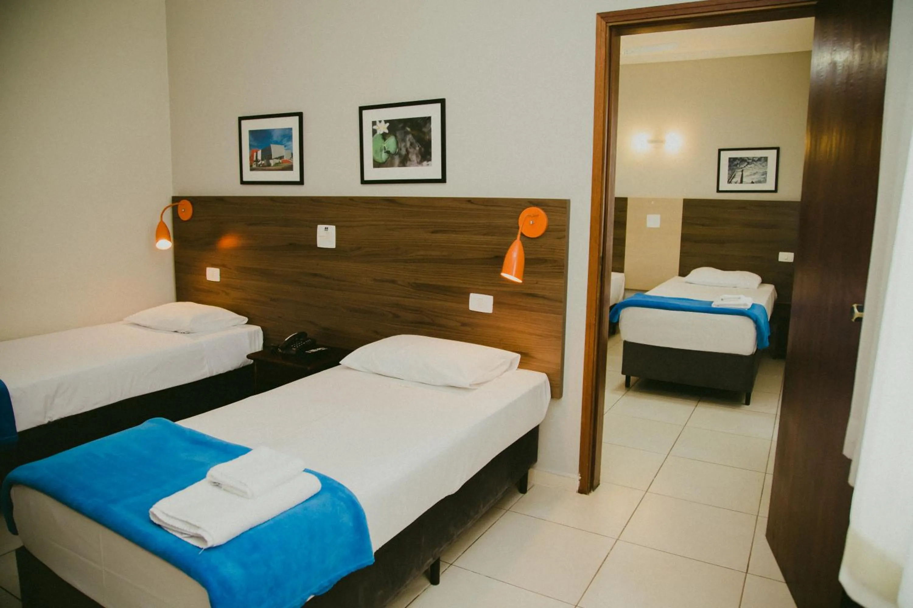 Bed in HOTEL ROYAL PARK