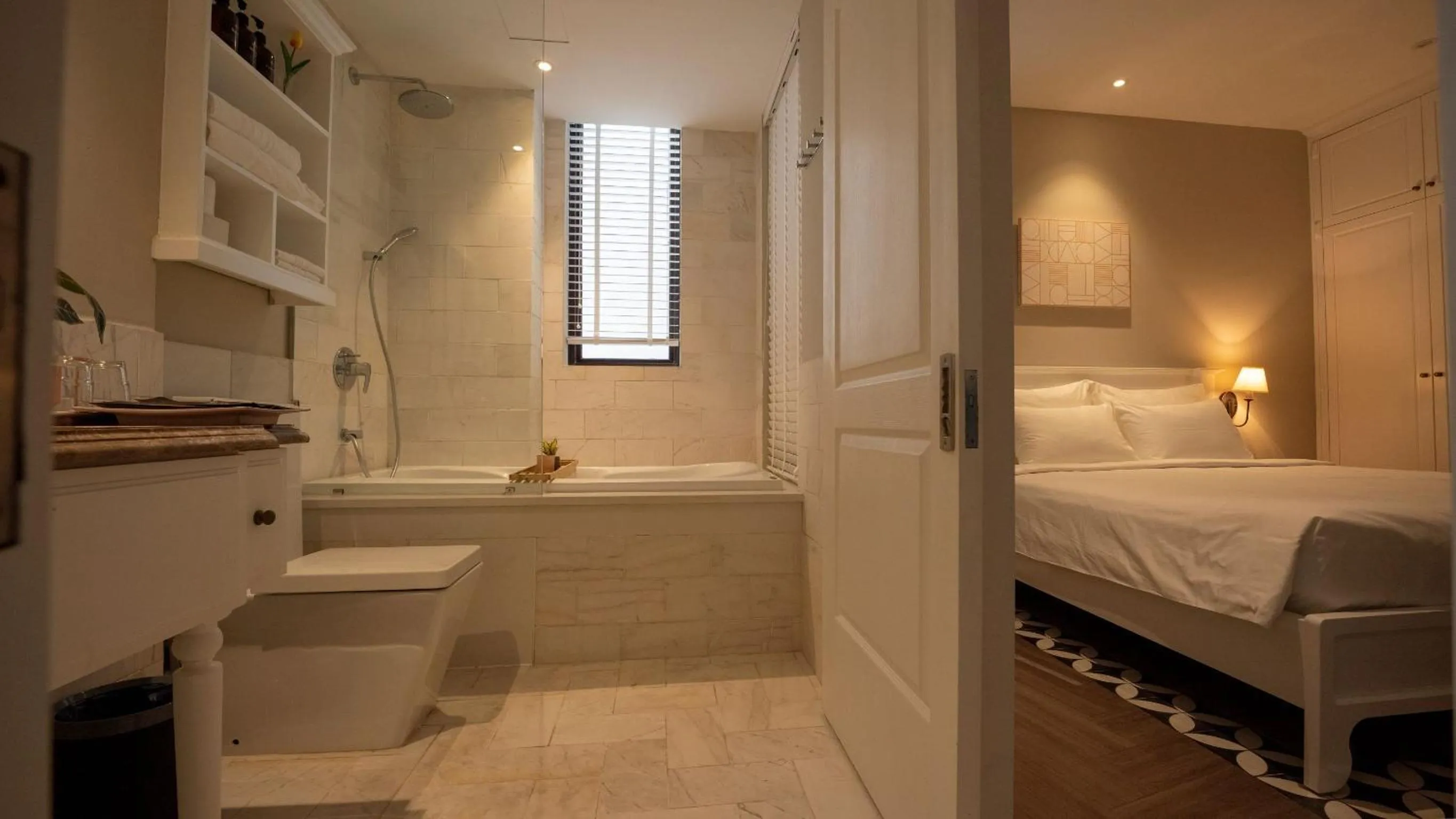 Toilet, Bed in Celine Living - Central