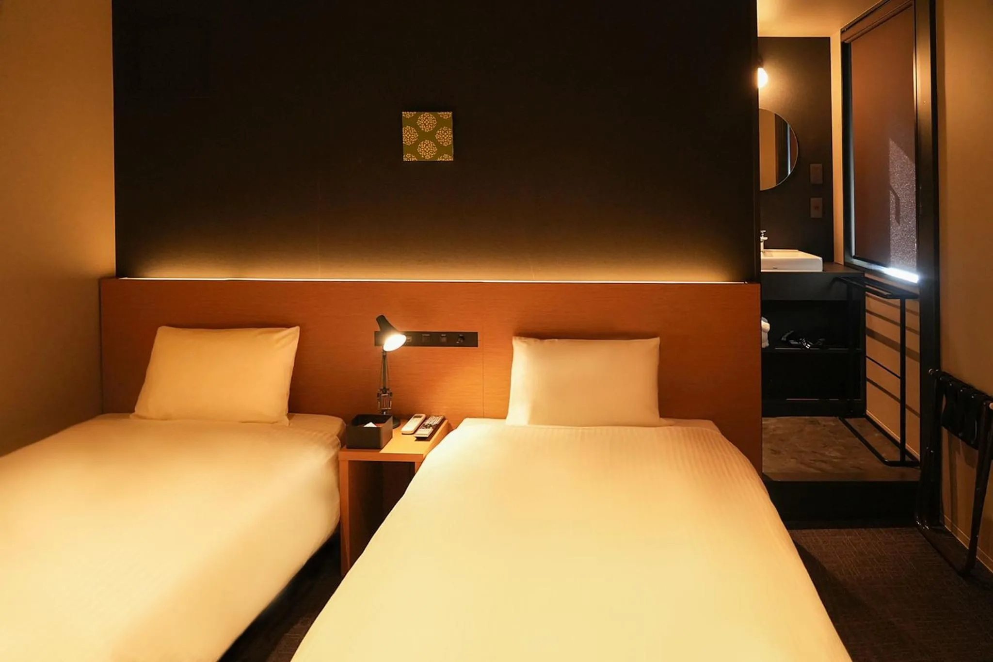 Bed in N Plus Hotel Akihabara