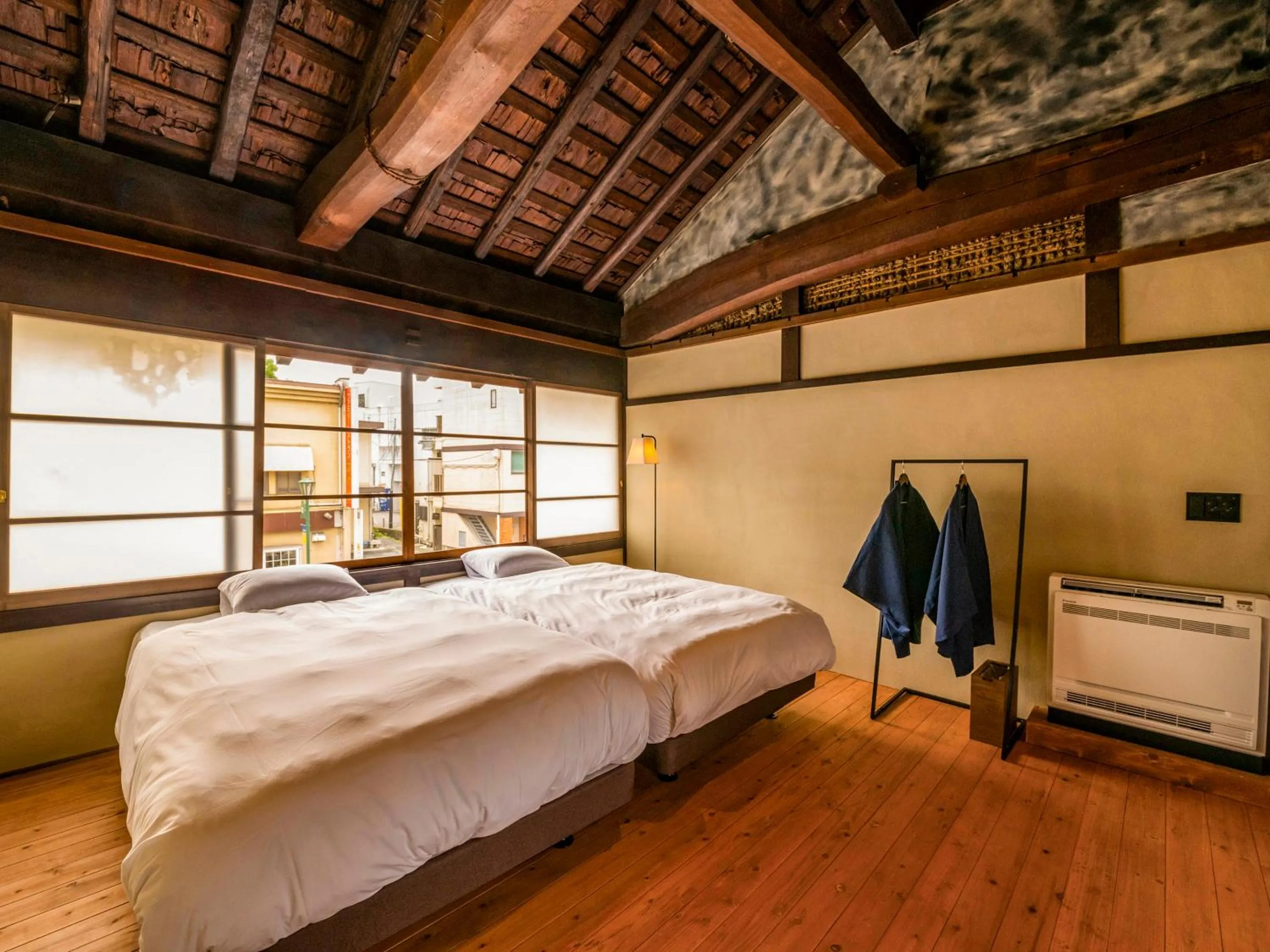 Bed in NIPPONIA Chichibu Monzenmachi