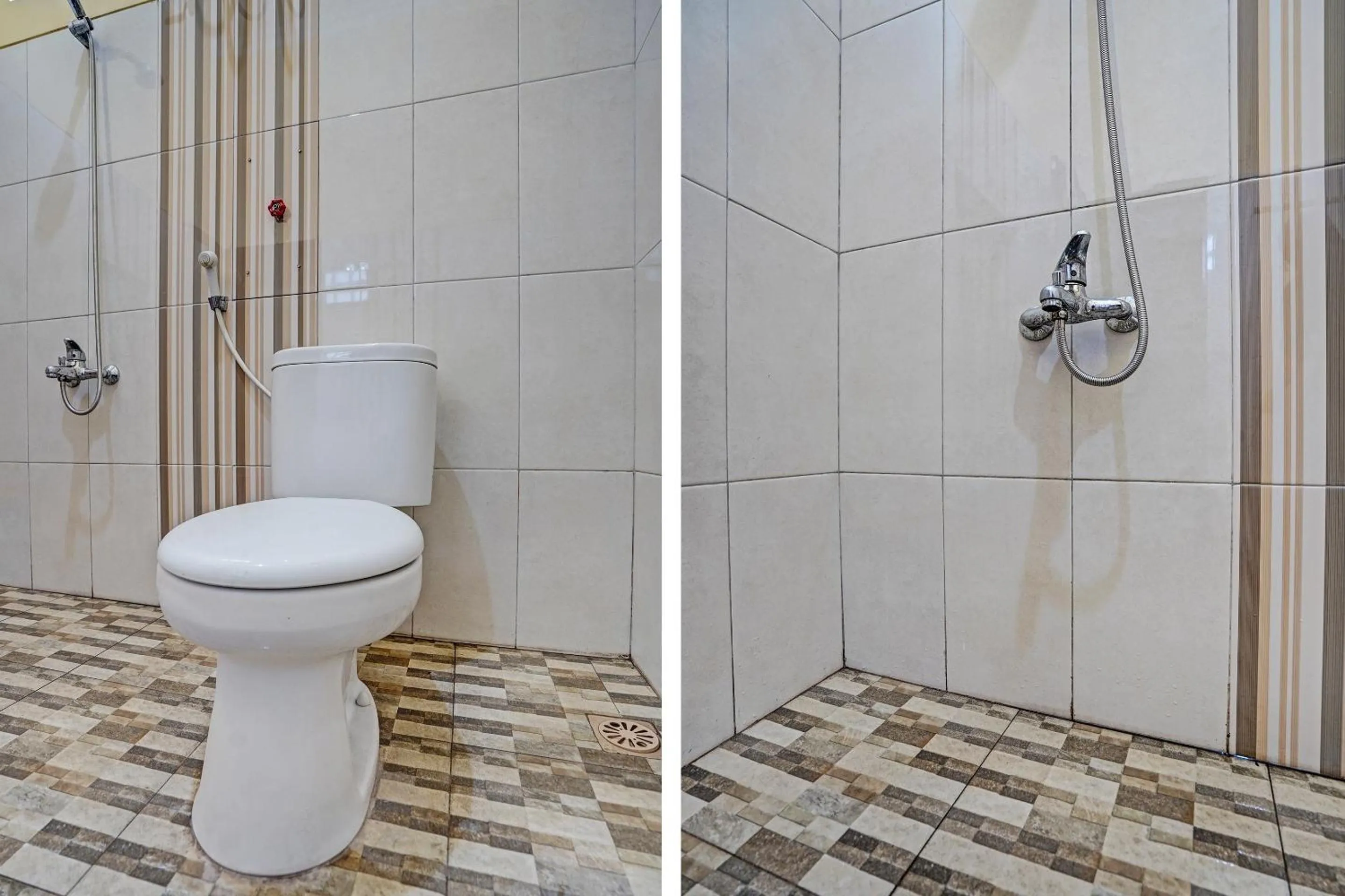 Bathroom in Hotel O Raffa Residence Syariah