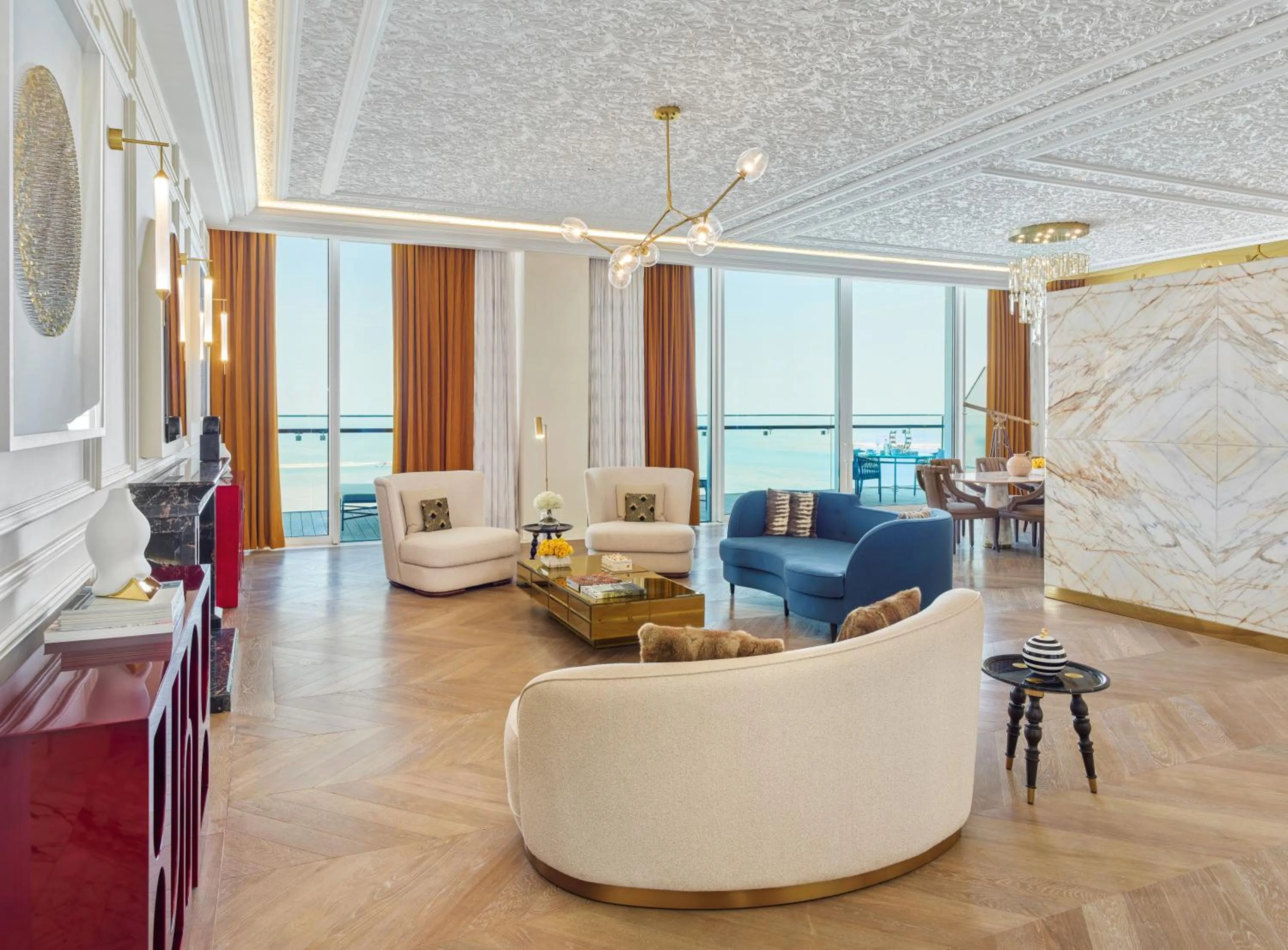 Living room in Raffles Doha