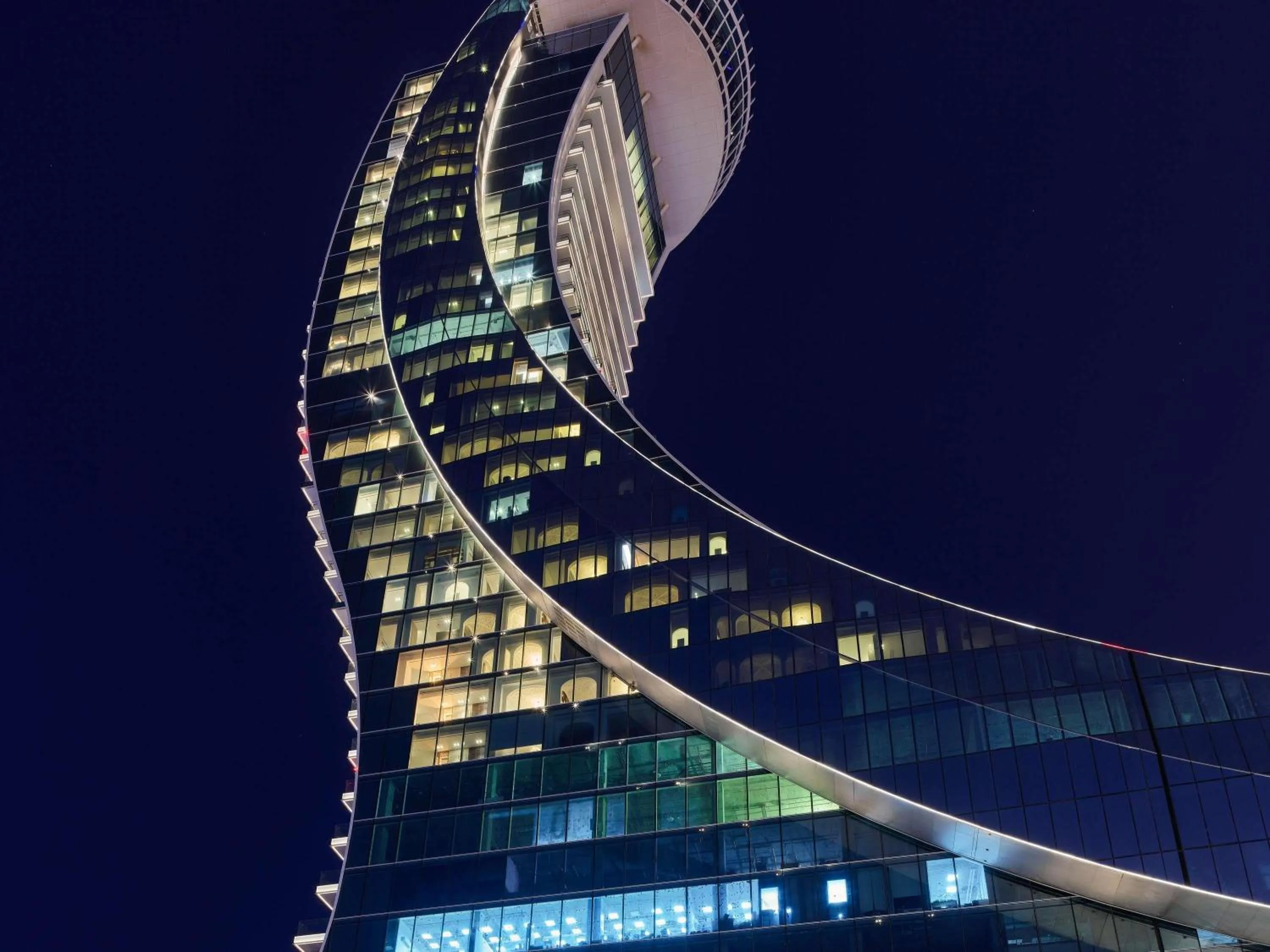 Lounge or bar in Raffles Doha