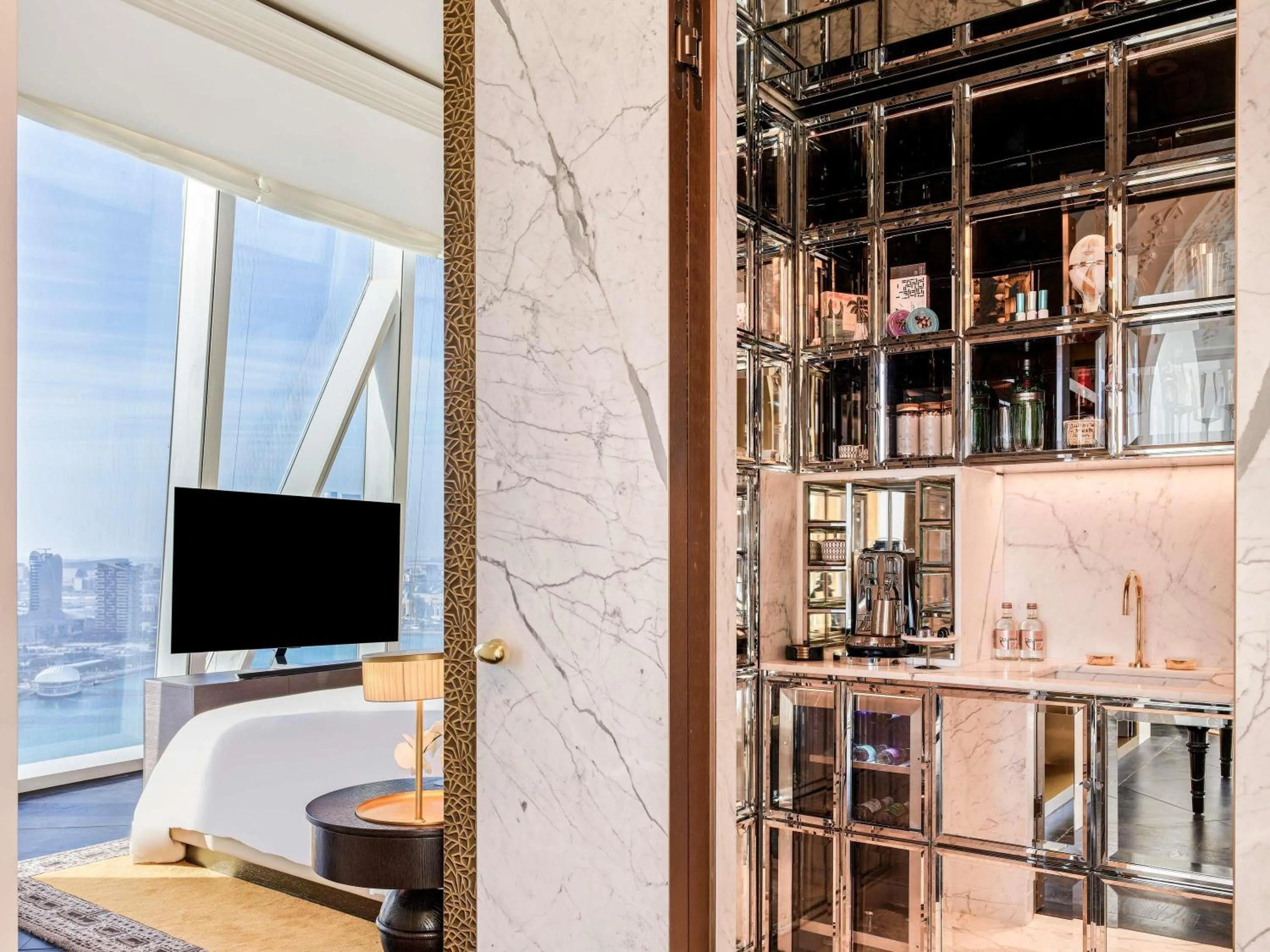 Bedroom in Raffles Doha