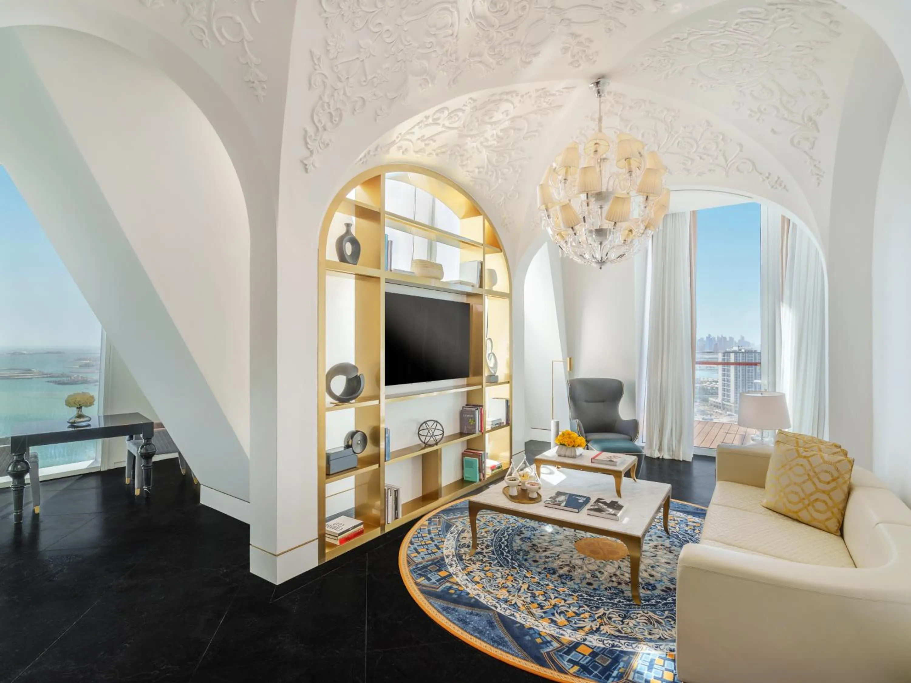 Living room in Raffles Doha