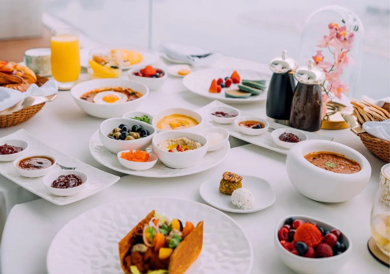 Breakfast in Raffles Doha