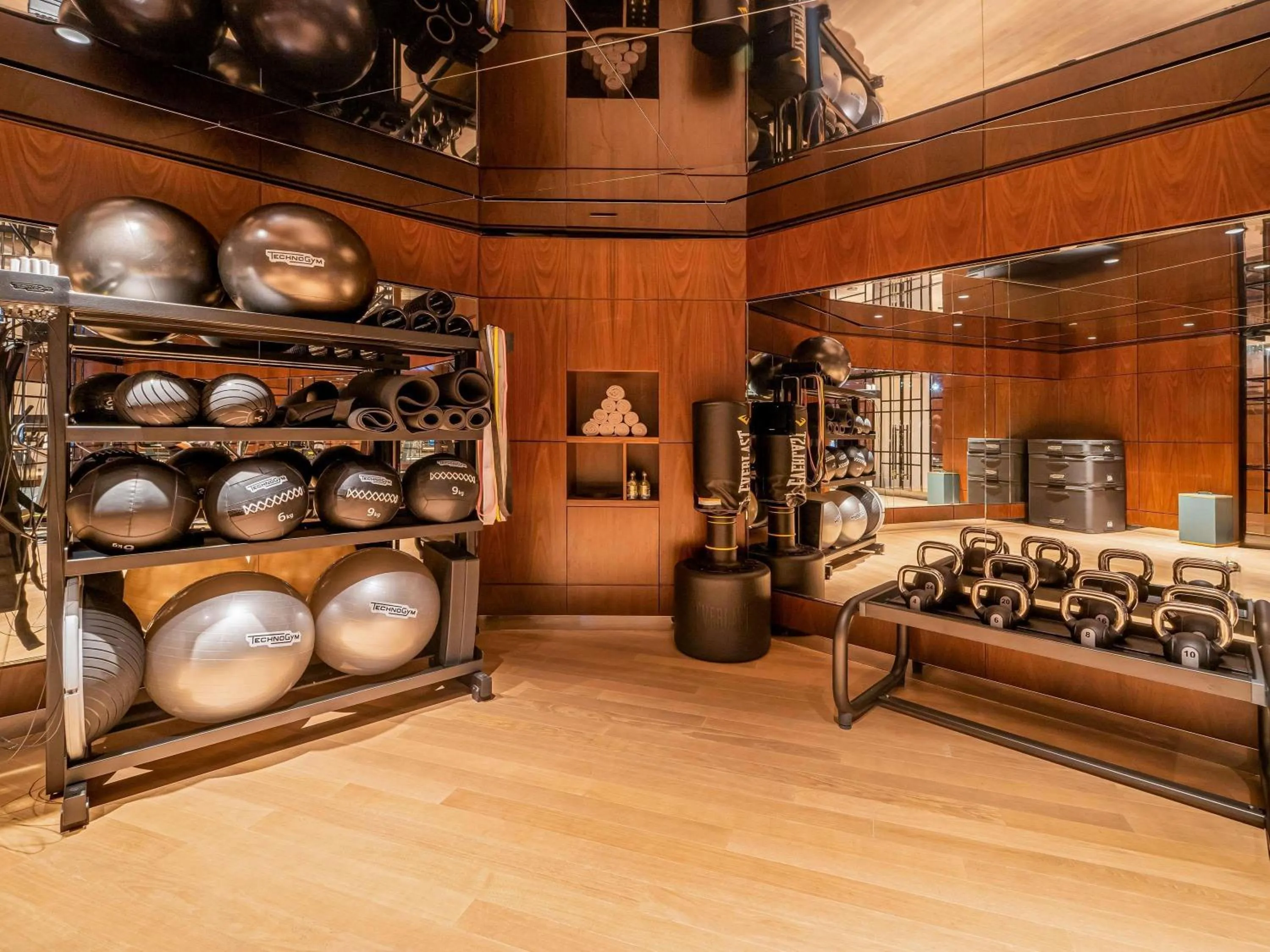 Fitness centre/facilities in Raffles Doha