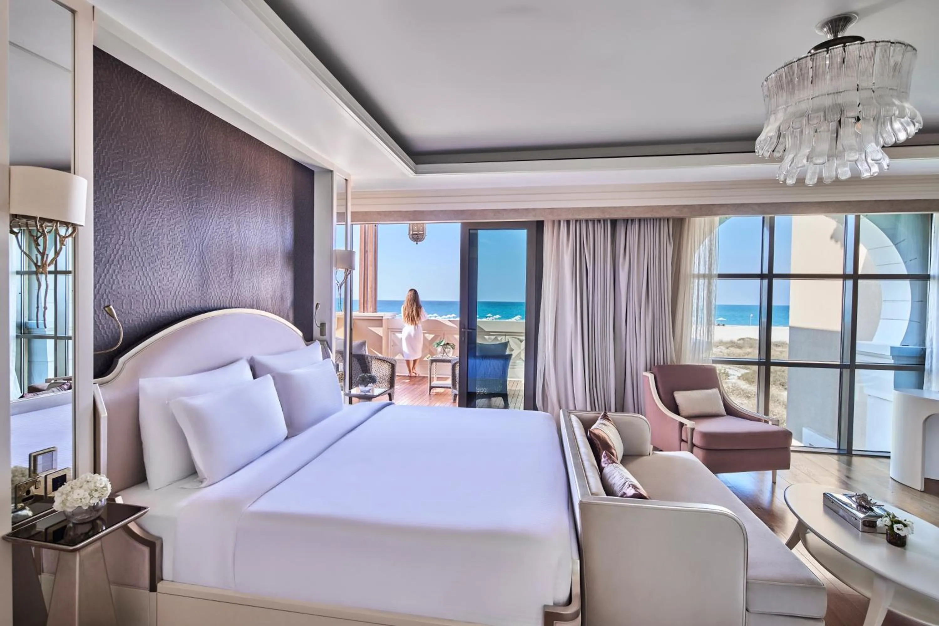 Bed in Club Privé By Rixos Saadiyat
