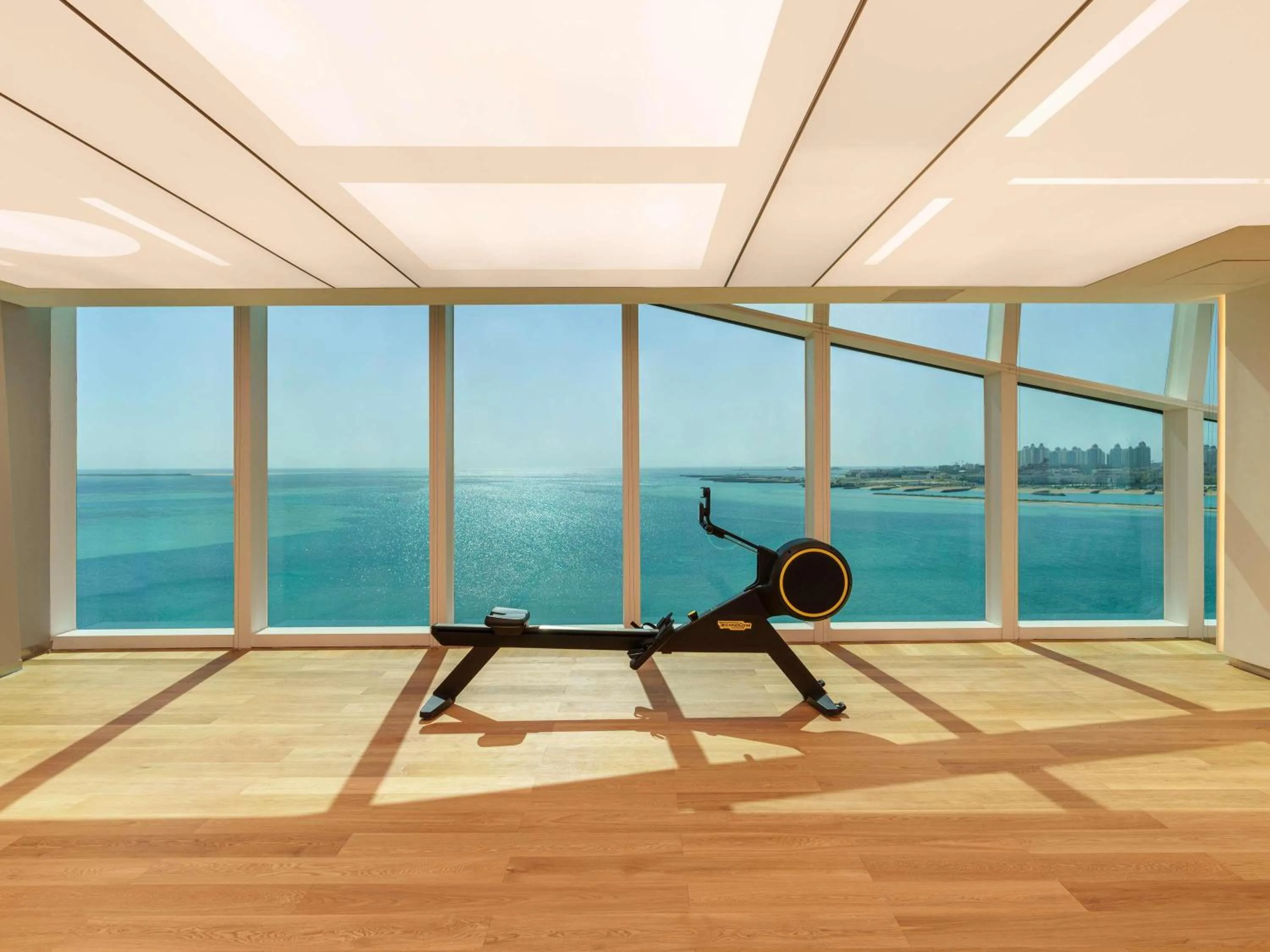 Fitness centre/facilities in Fairmont Doha
