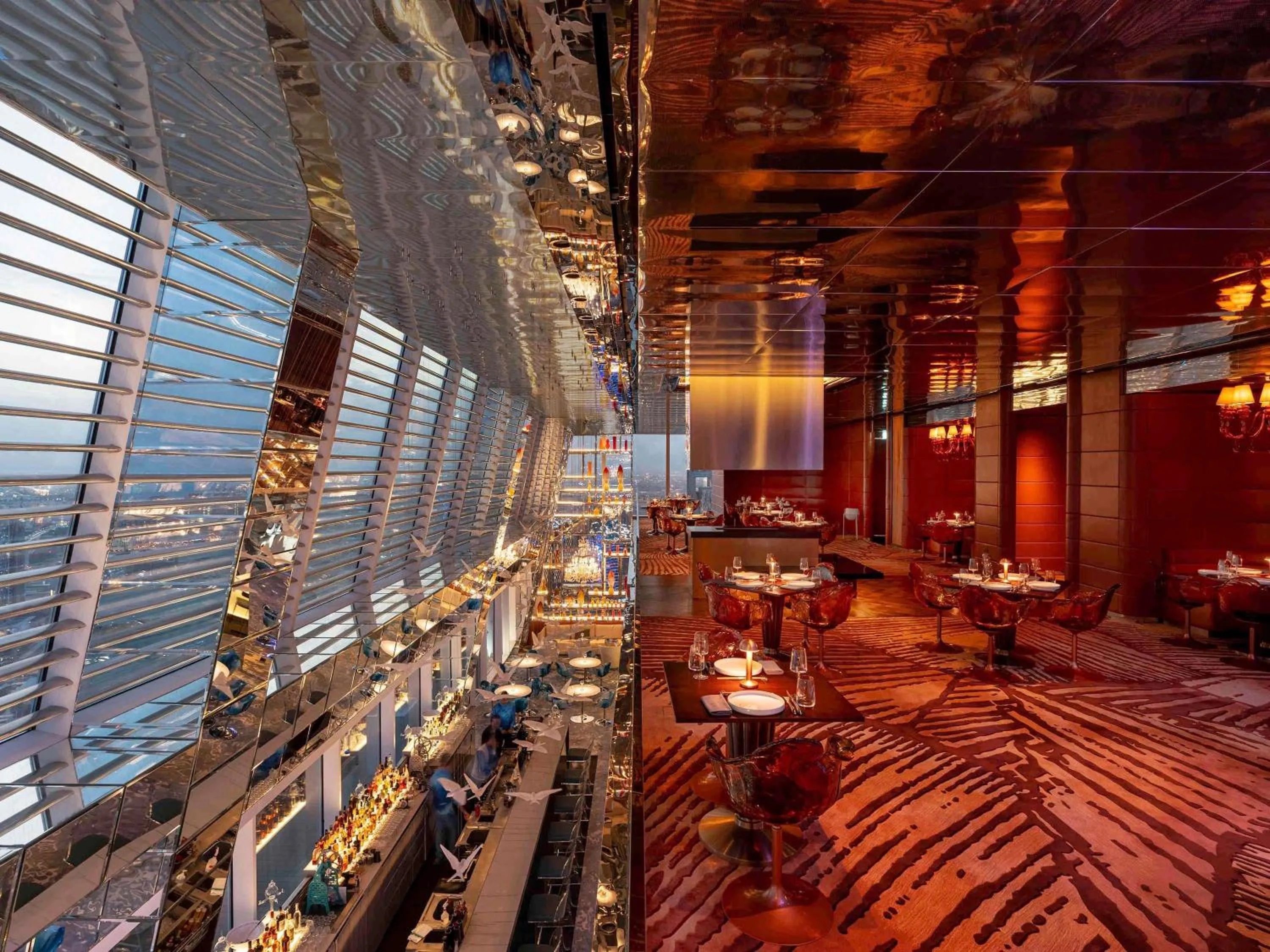 Restaurant/places to eat in Fairmont Doha