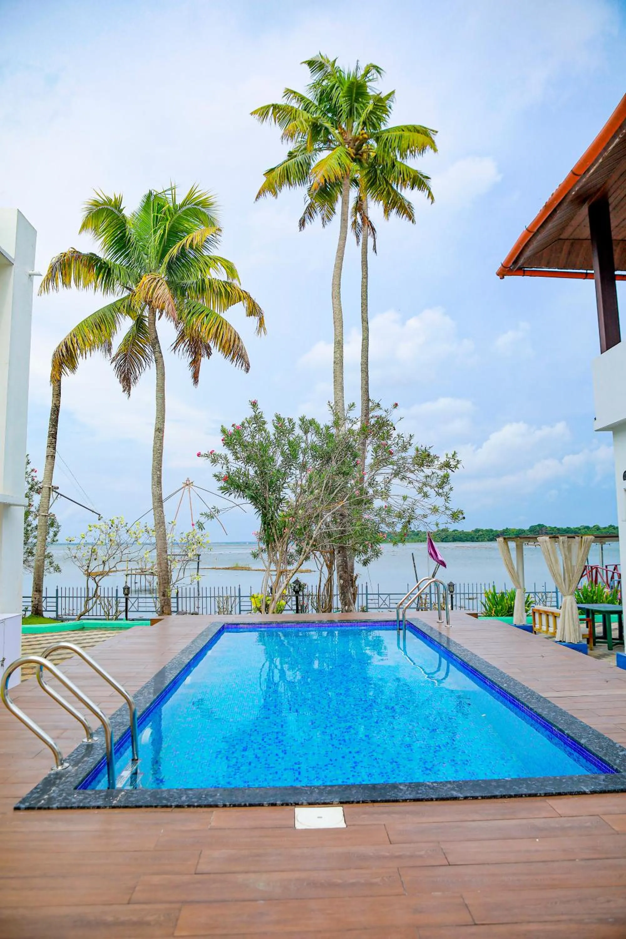 Pool view in Seclude by the Lake, Alleppey