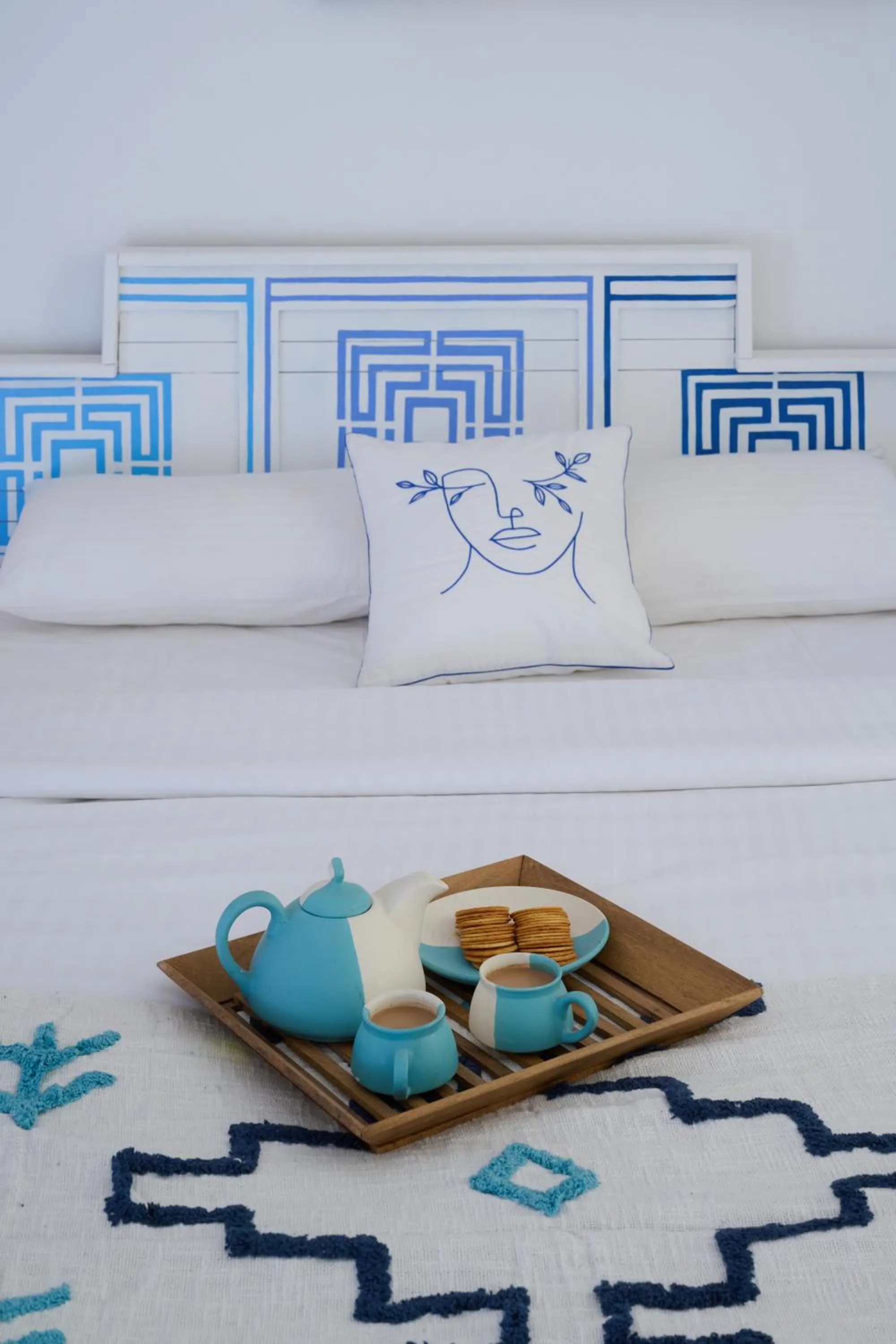 Bed in Seclude by the Lake, Alleppey