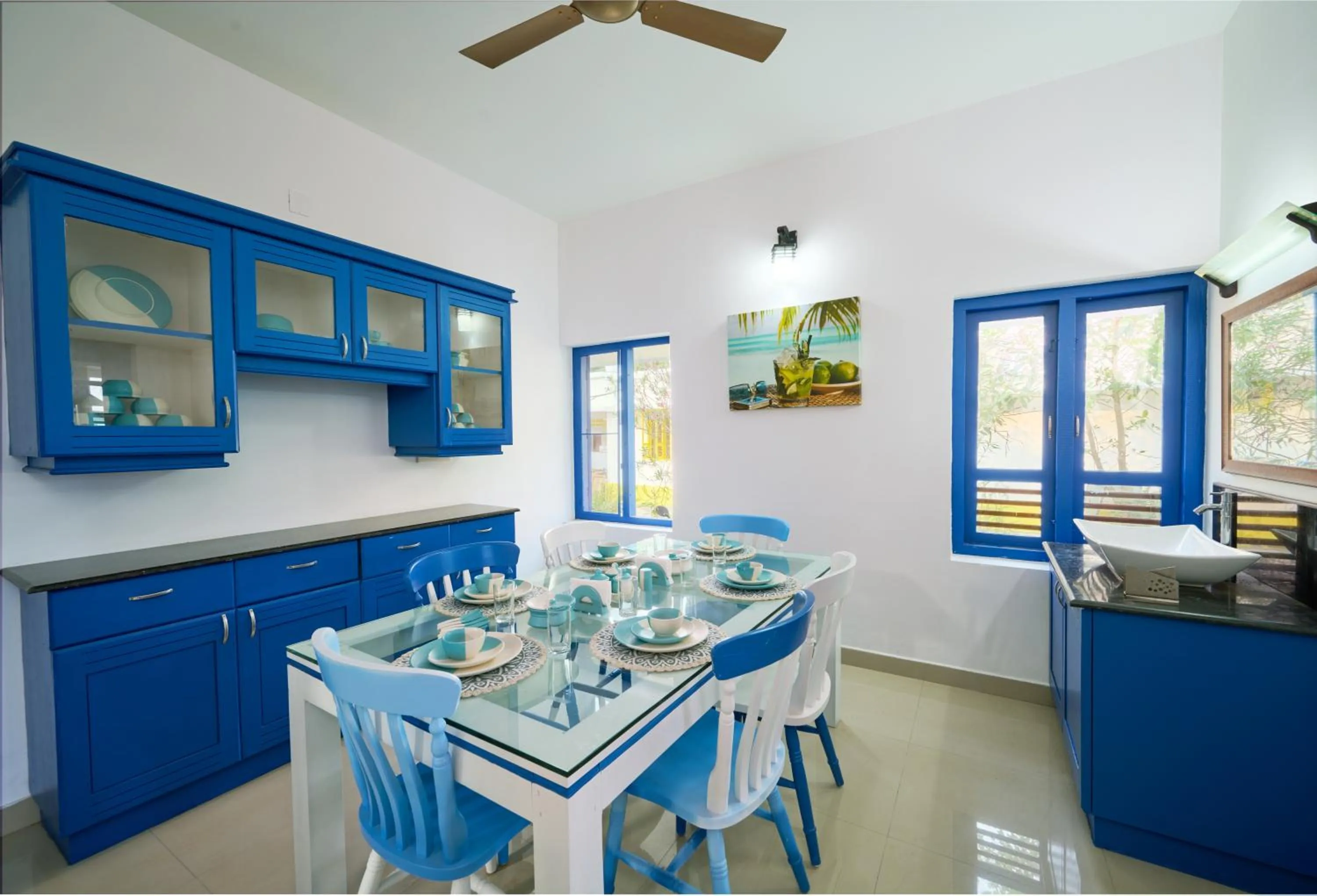 Kitchen or kitchenette in Seclude by the Lake, Alleppey