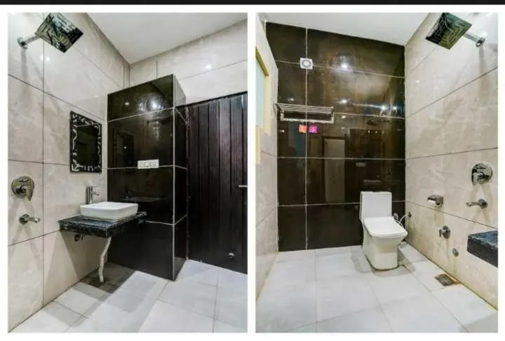 Bathroom in Hotel O Seventy stay in