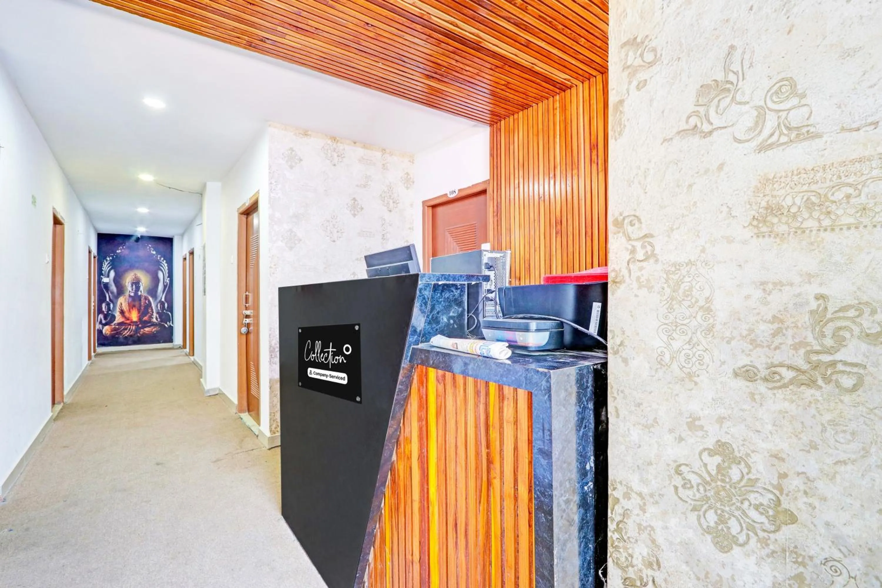 Lobby or reception in Collection O Warangal Railway Station