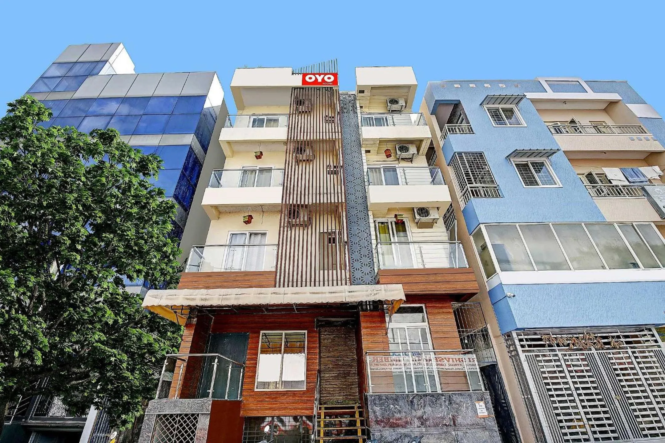 Facade/entrance in Hotel O VSV Avenue Hennur