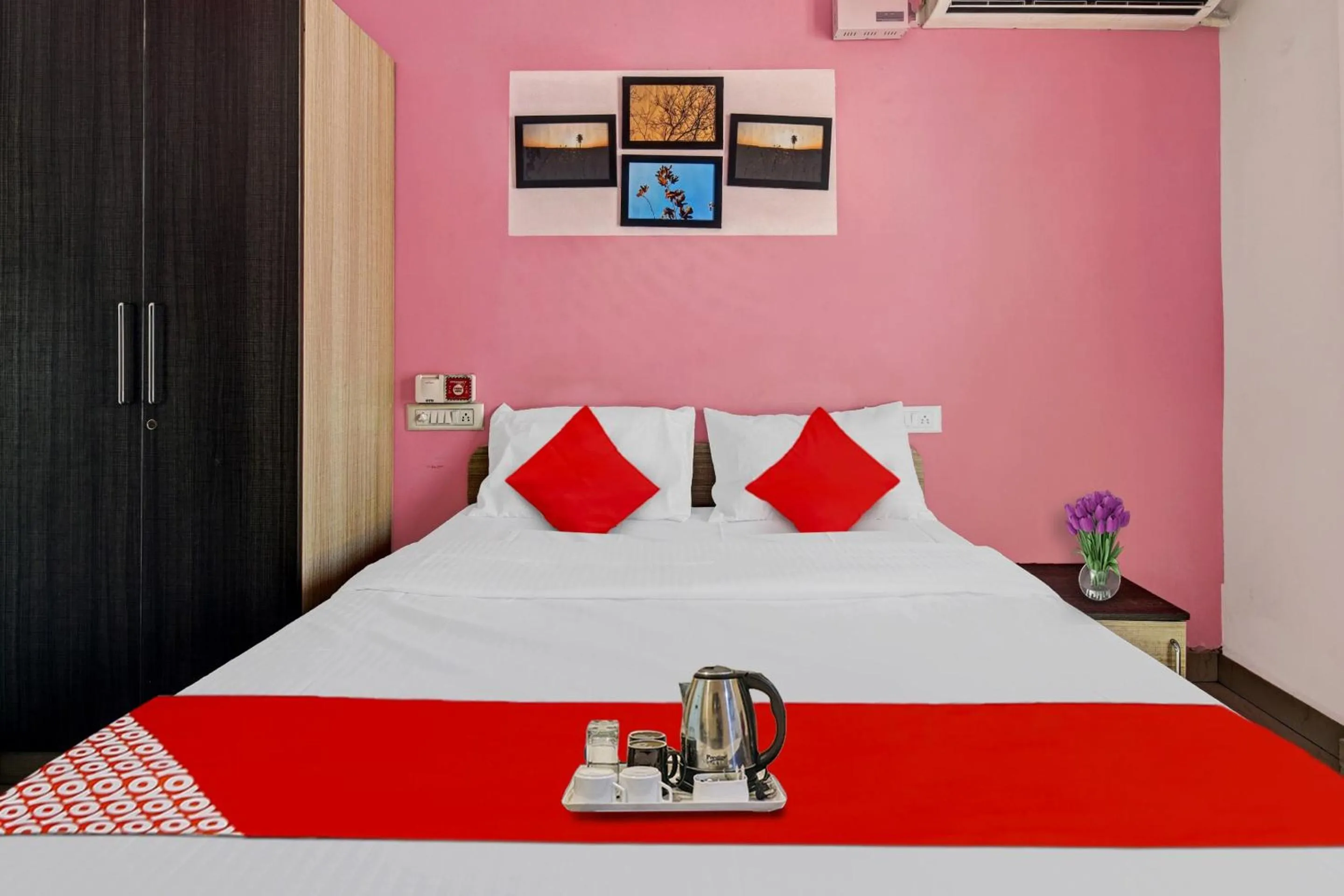 Bedroom, Bed in Hotel O VSV Avenue Hennur