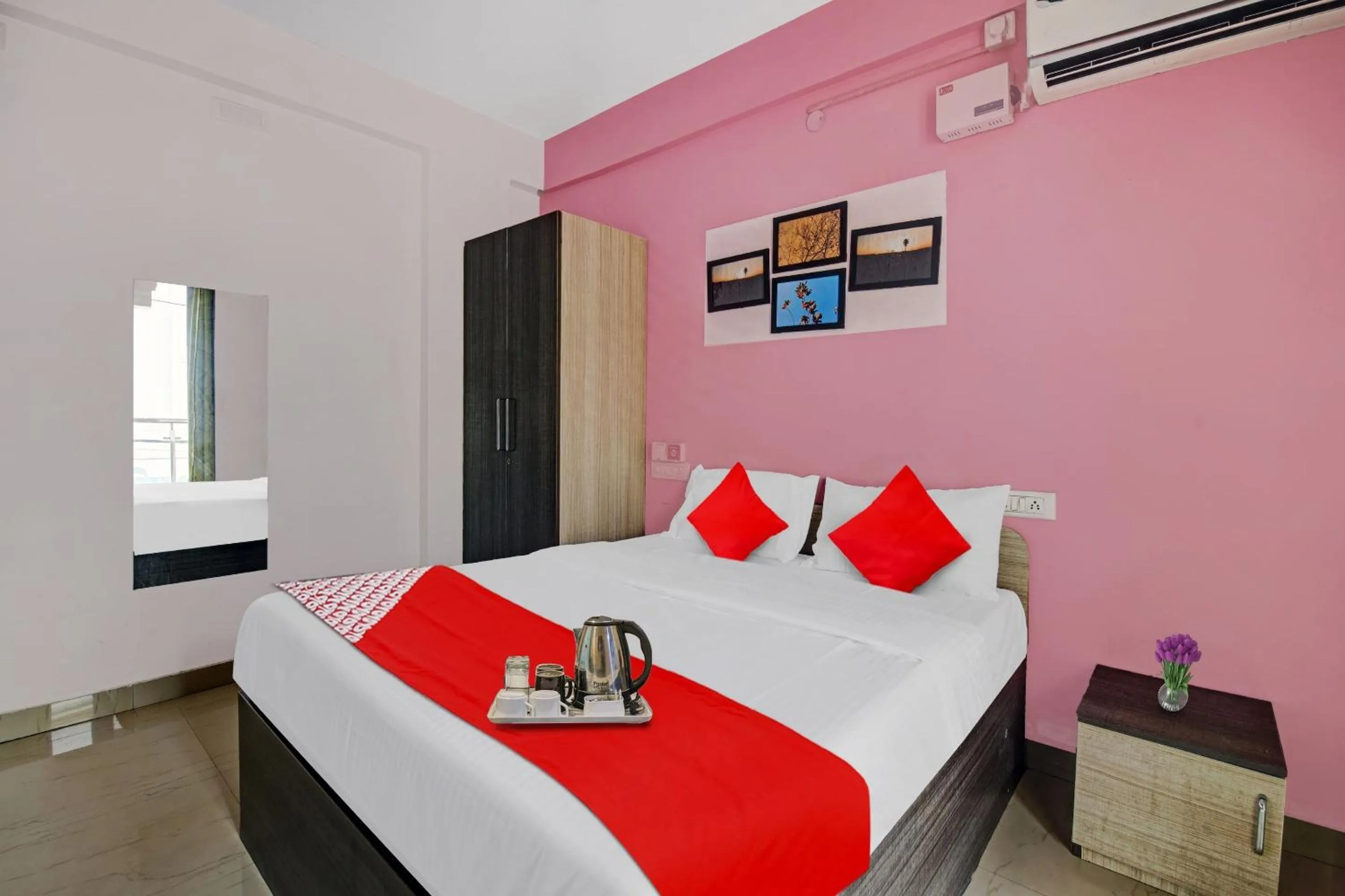Bedroom, Bed in Hotel O VSV Avenue Hennur