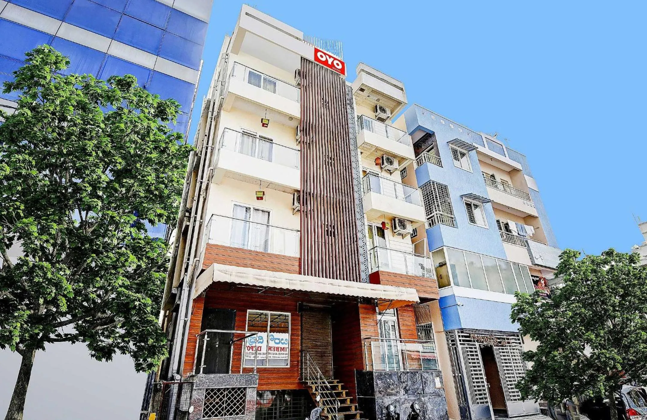 Facade/entrance in Hotel O VSV Avenue Hennur