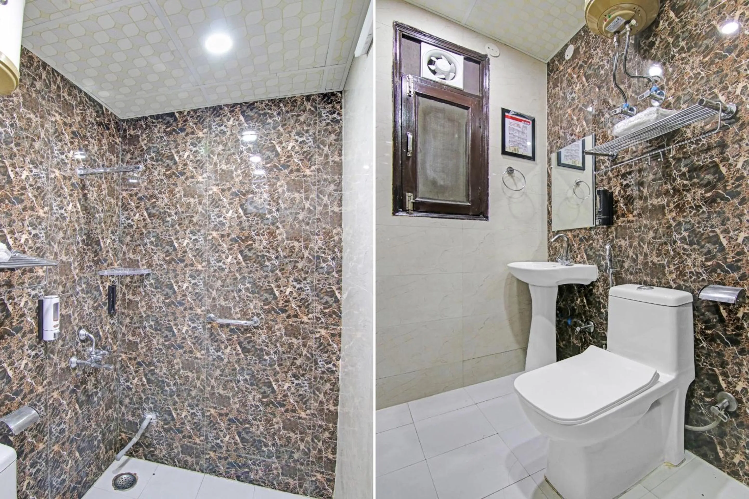 Bathroom in Super Hotel O Rishabh Inn