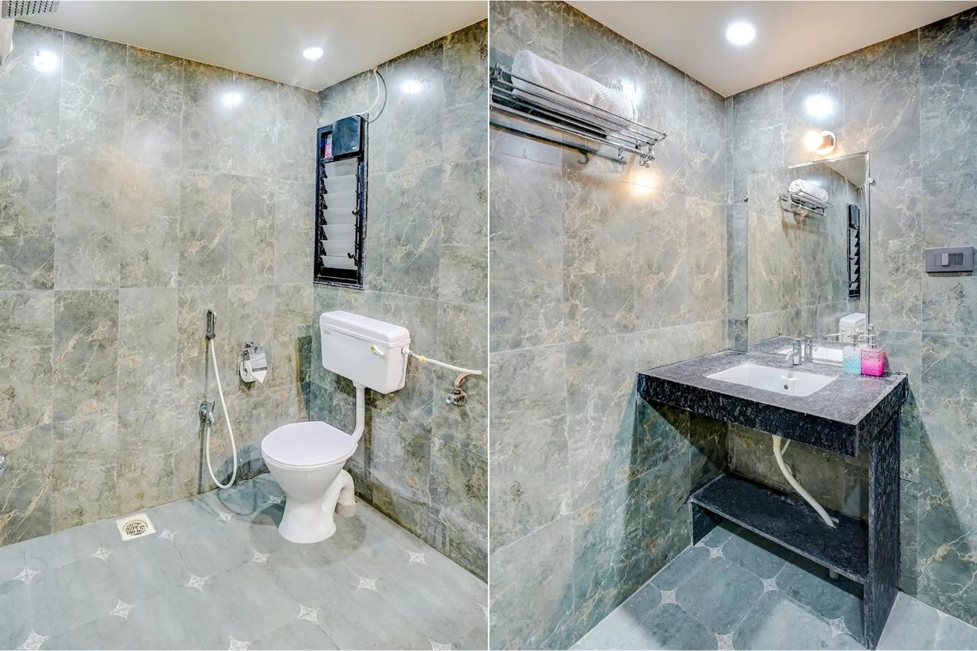 Bathroom in FabHotel Viva House - Talegaon