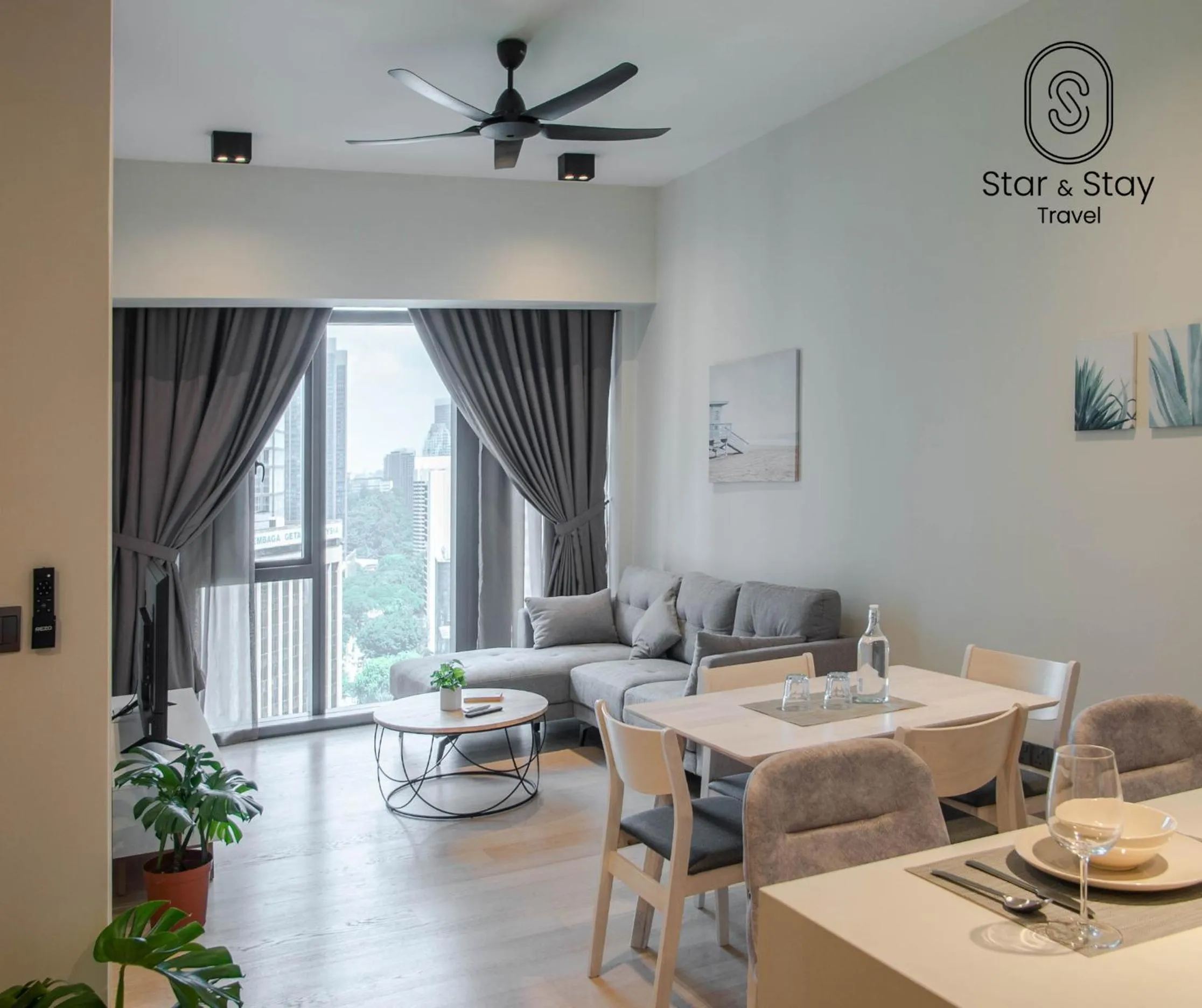 Dining area in STAR RESIDENCE KLCC