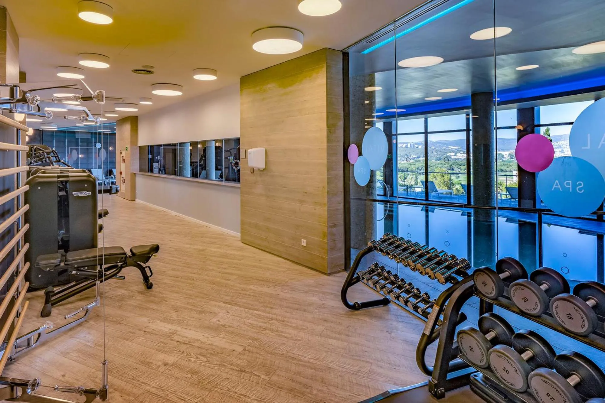 Fitness centre/facilities in Eurostars Sitges