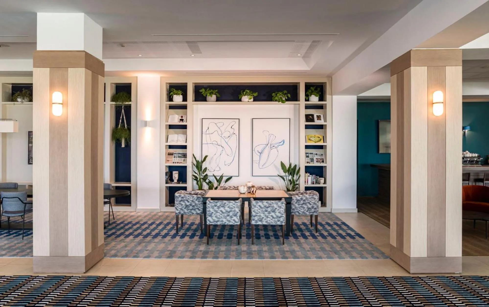 Living room in Eurostars Sitges