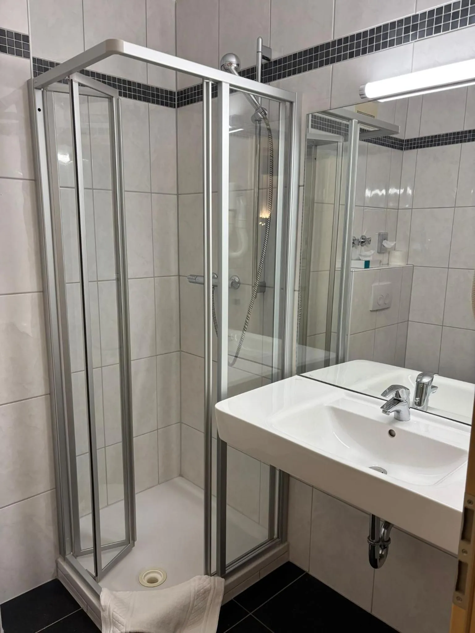 Shower in Naturhotel Blaubach