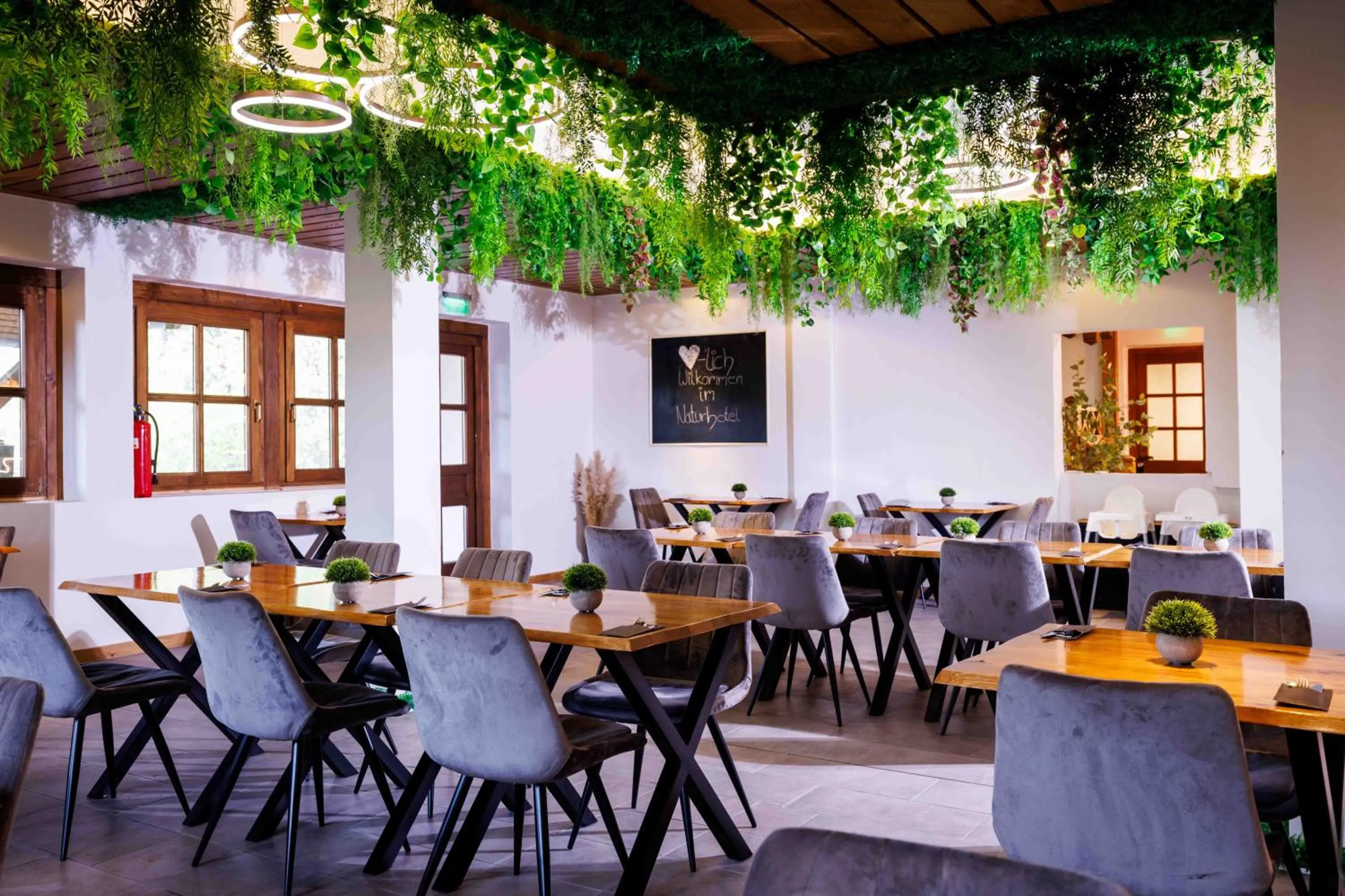 Restaurant/places to eat in Naturhotel Blaubach