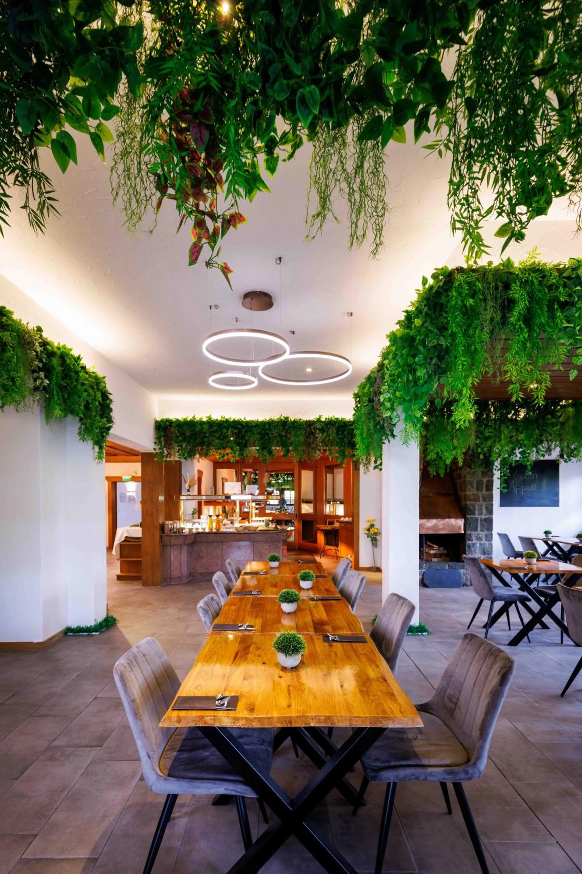 Restaurant/places to eat in Naturhotel Blaubach