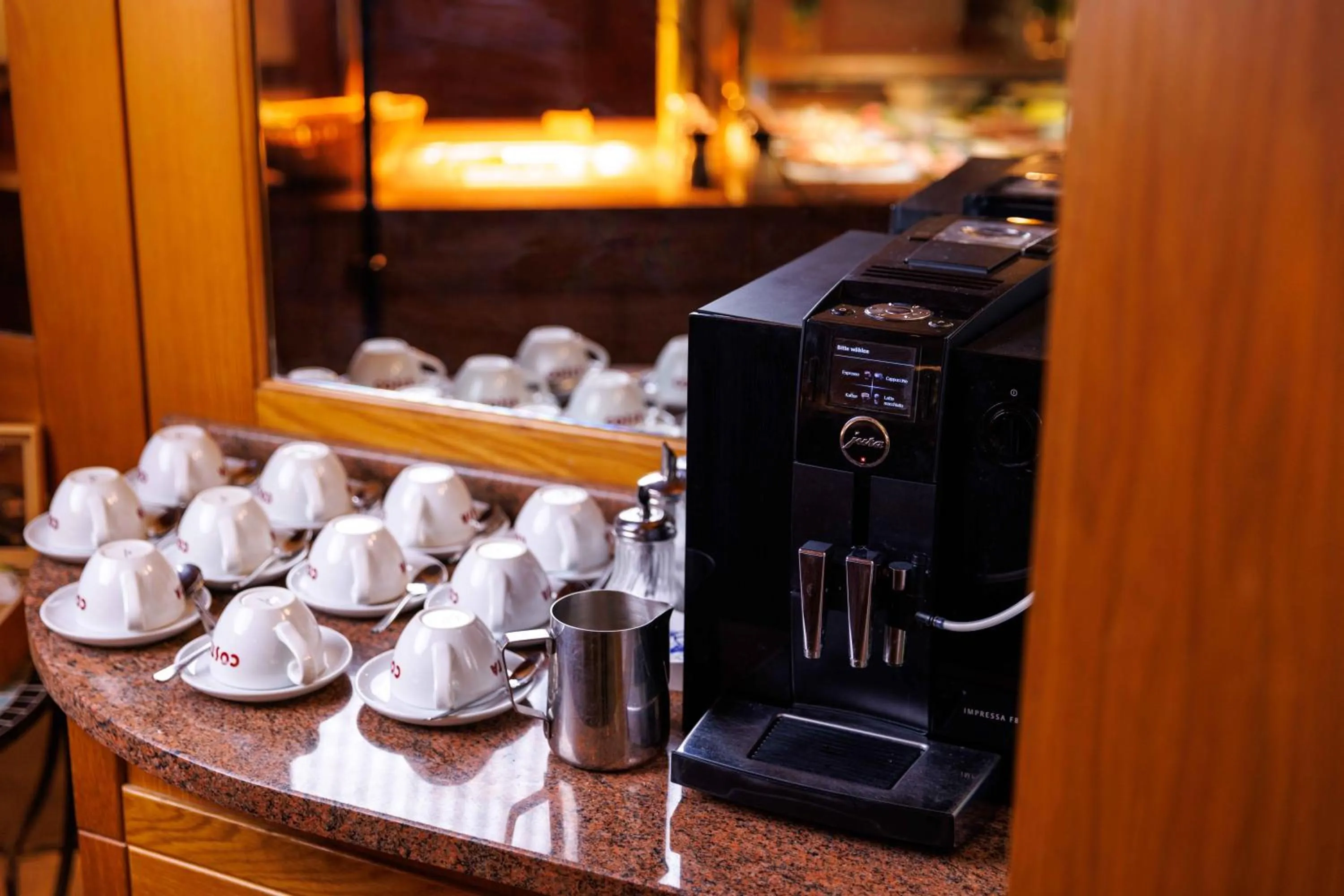 Coffee/tea facilities in Naturhotel Blaubach