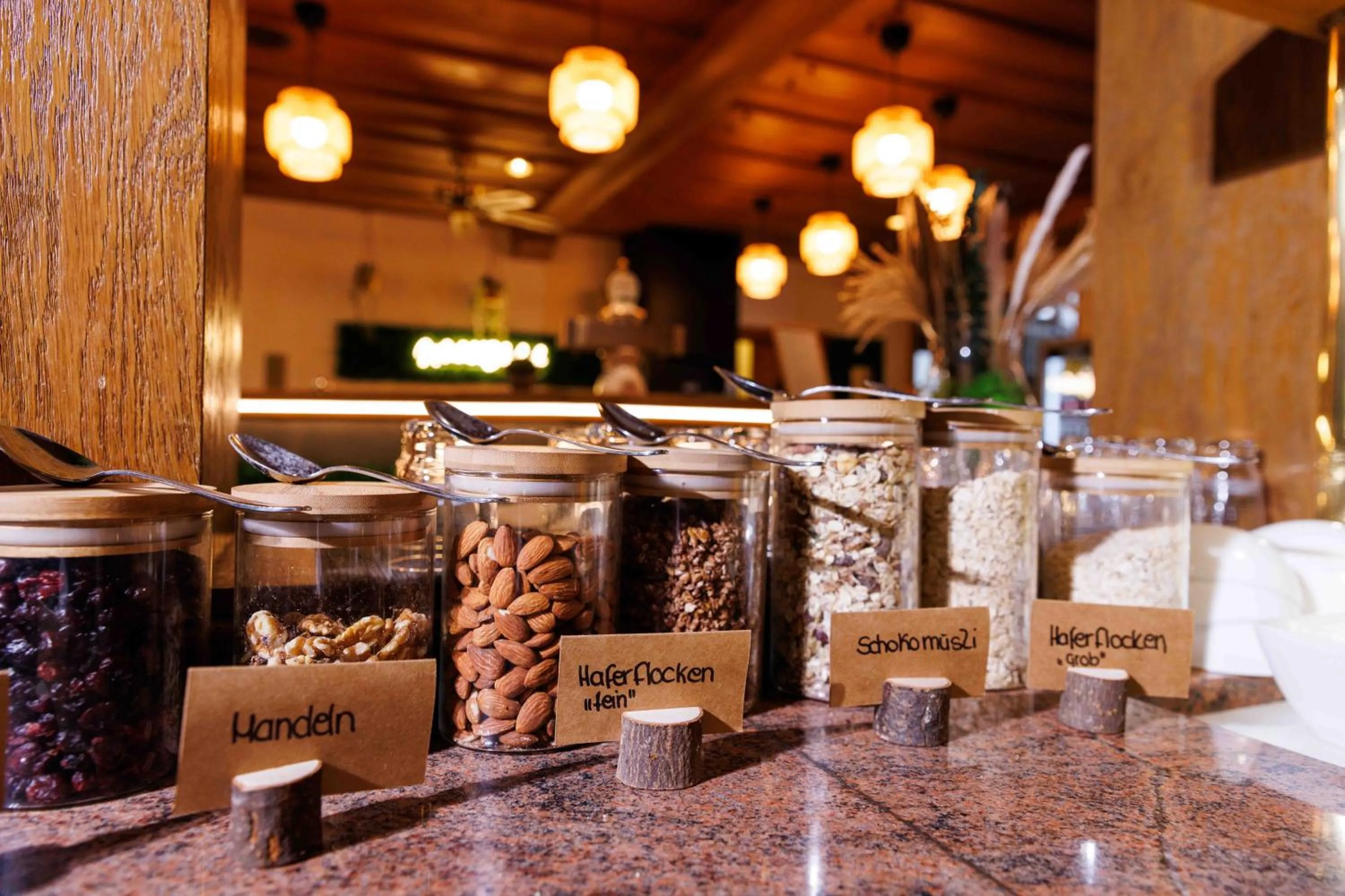 Food and drinks in Naturhotel Blaubach