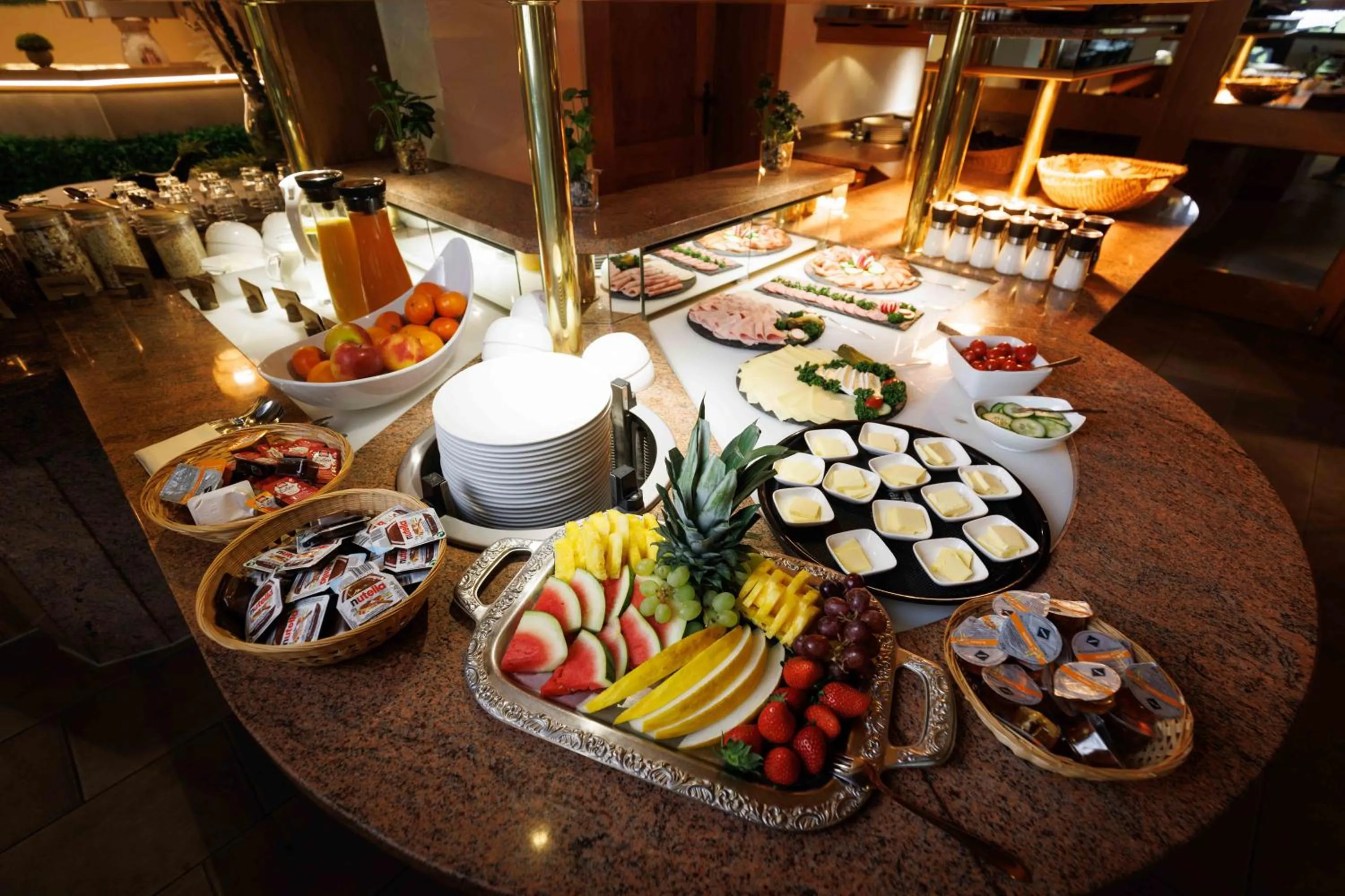 Food and drinks in Naturhotel Blaubach