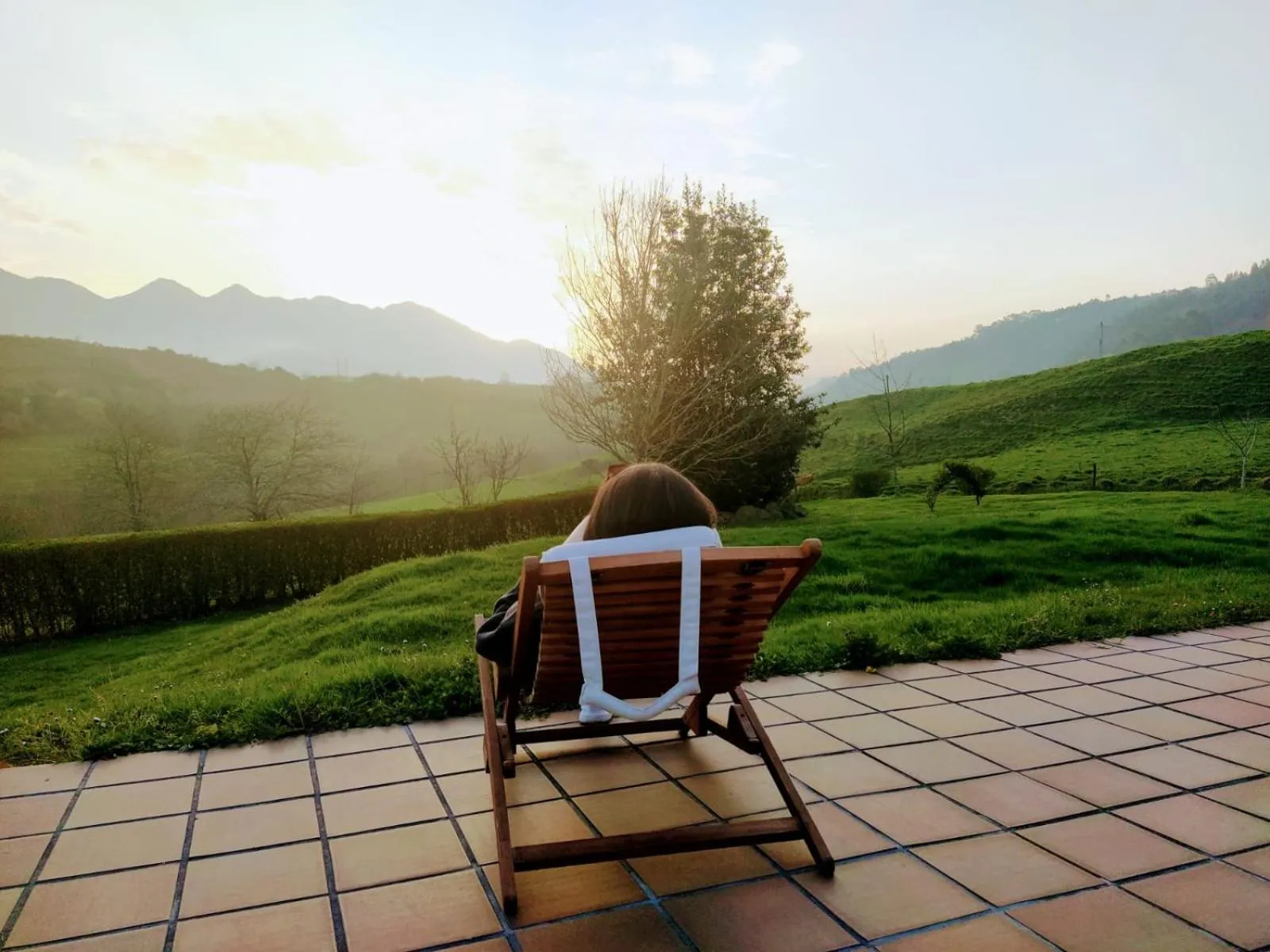 Mountain view in Hotel Puerta Del Oriente