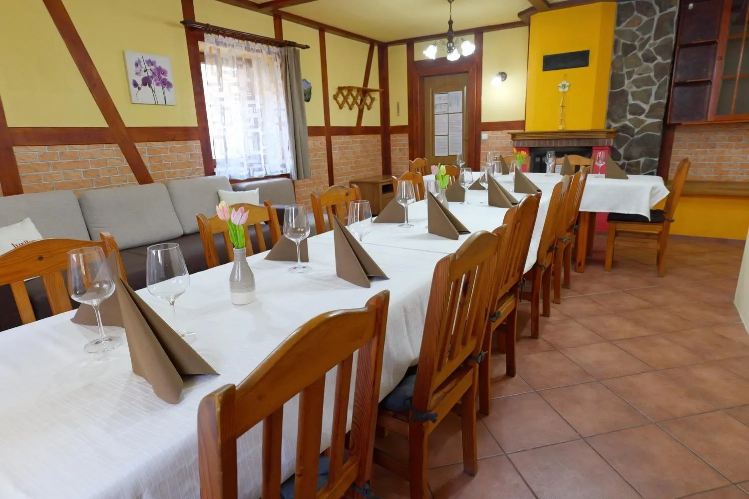 Dining area in Jurika Liptov