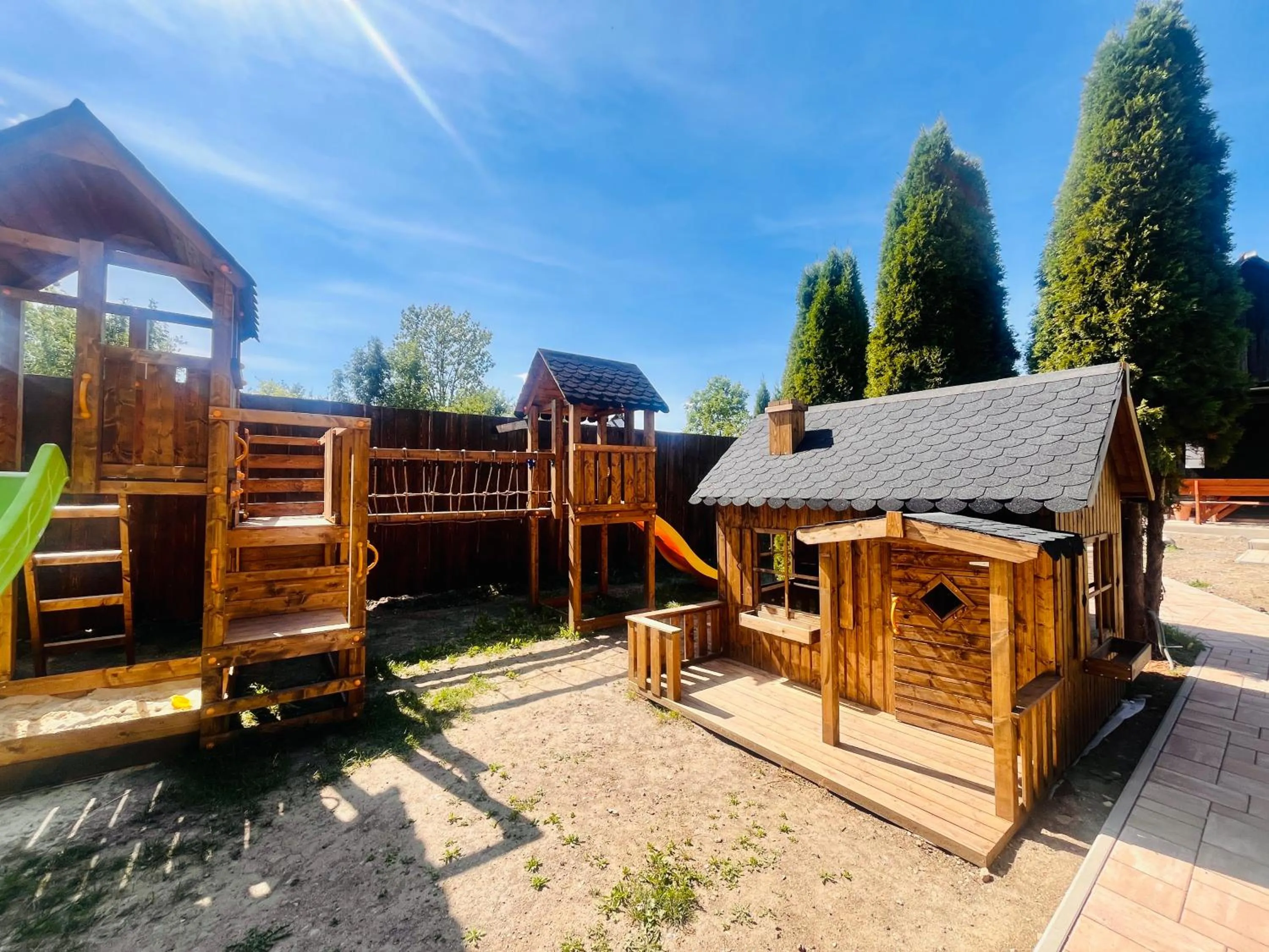 Children play ground in Jurika Liptov