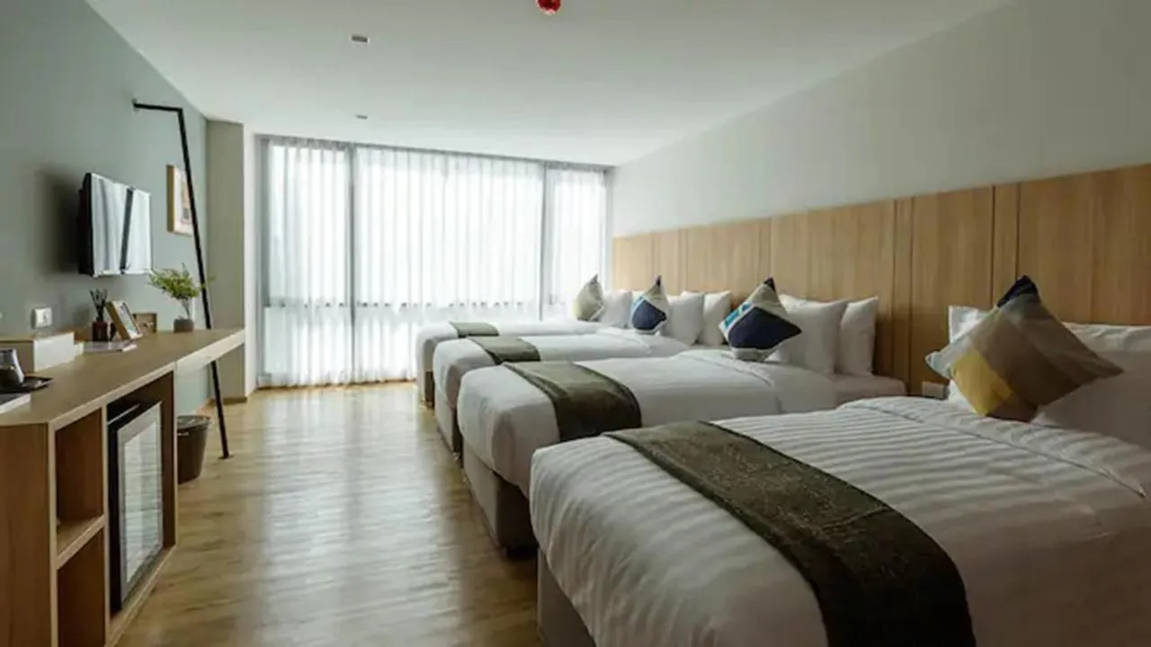 Bed in Bella B Hotel